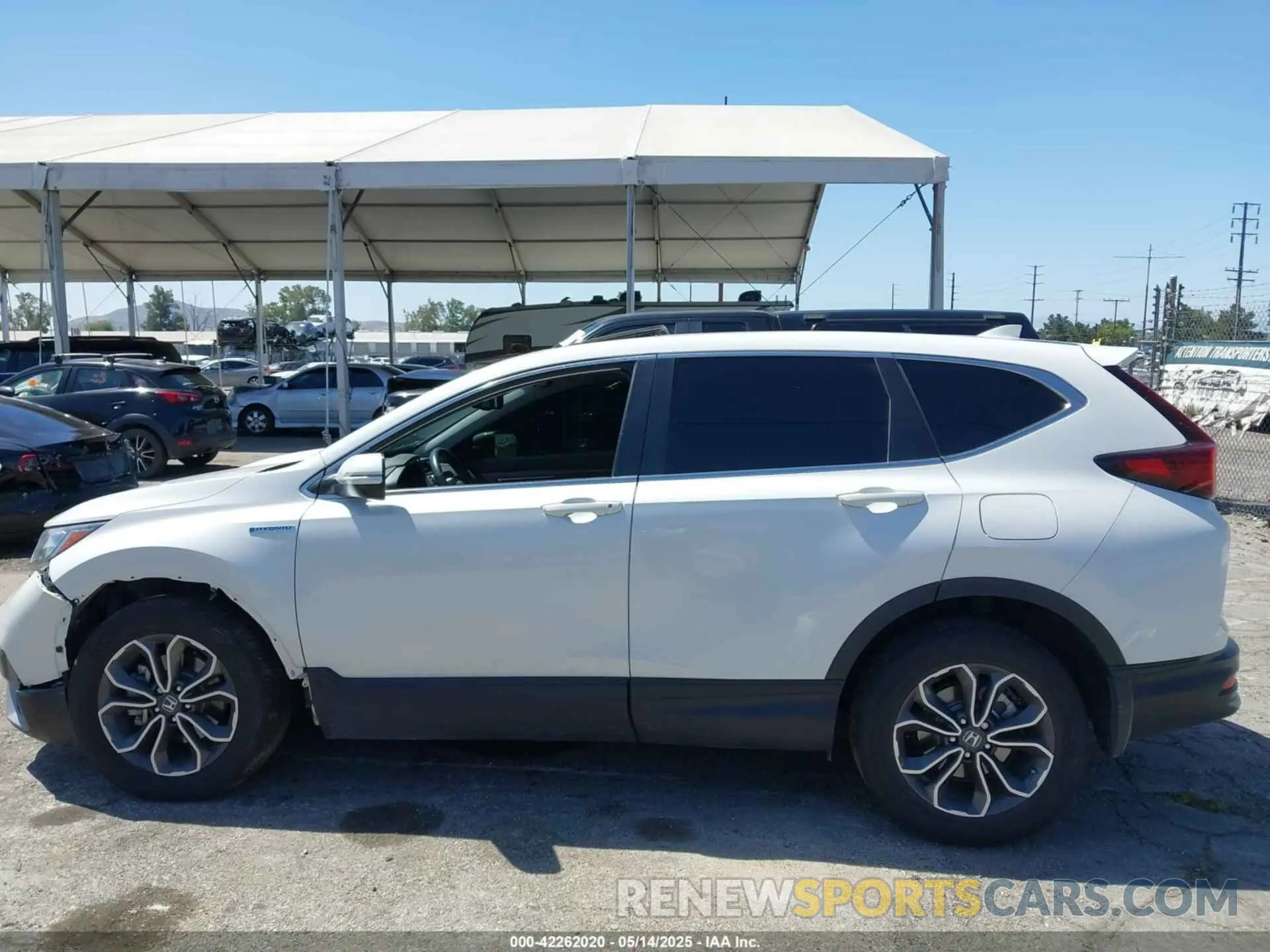 15 Photograph of a damaged car 5J6RT6H80NL030272 HONDA CR-V HYBRID 2022