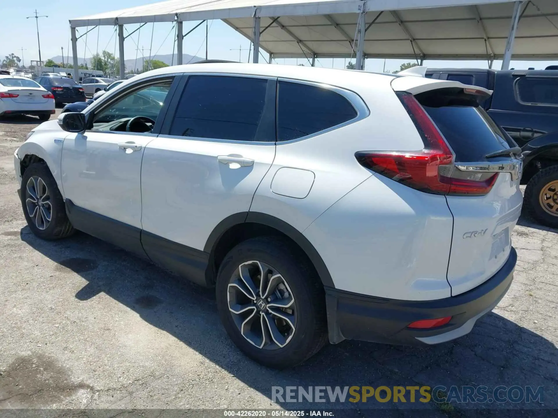 3 Photograph of a damaged car 5J6RT6H80NL030272 HONDA CR-V HYBRID 2022
