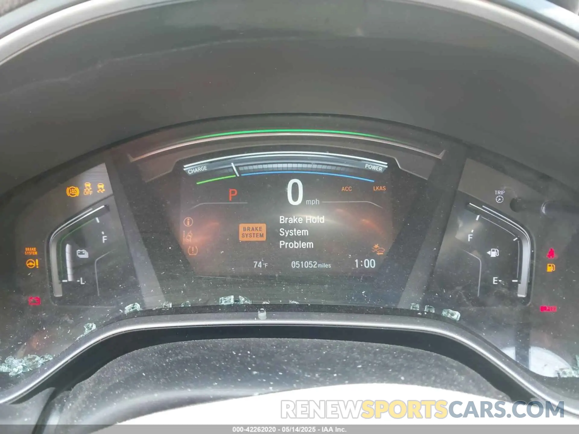 7 Photograph of a damaged car 5J6RT6H80NL030272 HONDA CR-V HYBRID 2022