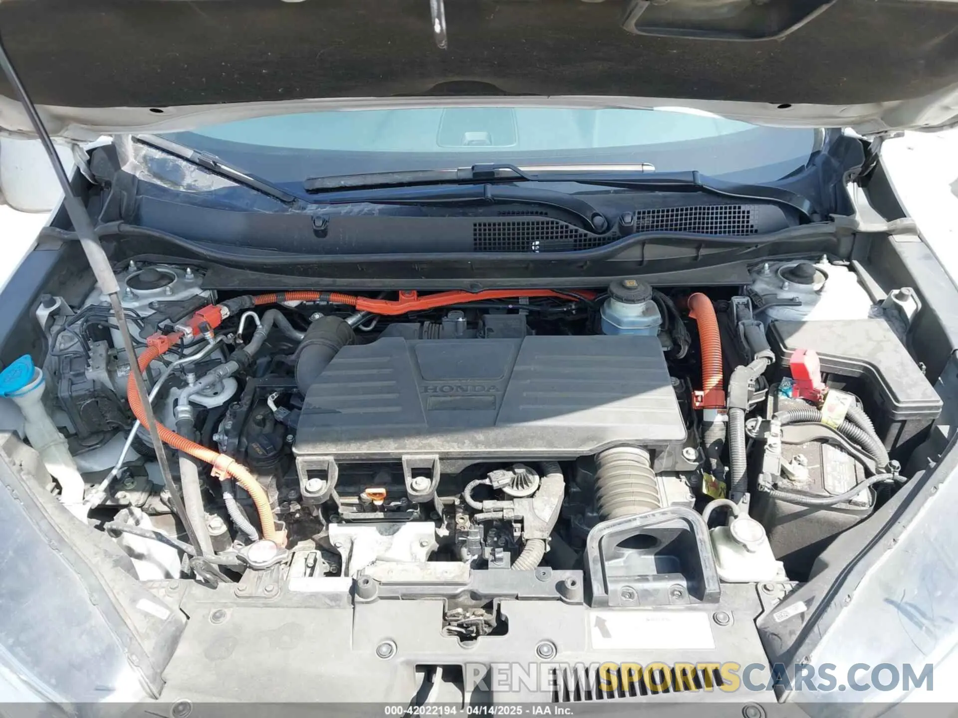 10 Photograph of a damaged car 5J6RT6H81NL027736 HONDA CR-V HYBRID 2022