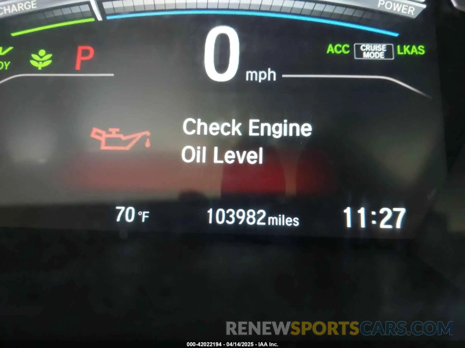 15 Photograph of a damaged car 5J6RT6H81NL027736 HONDA CR-V HYBRID 2022
