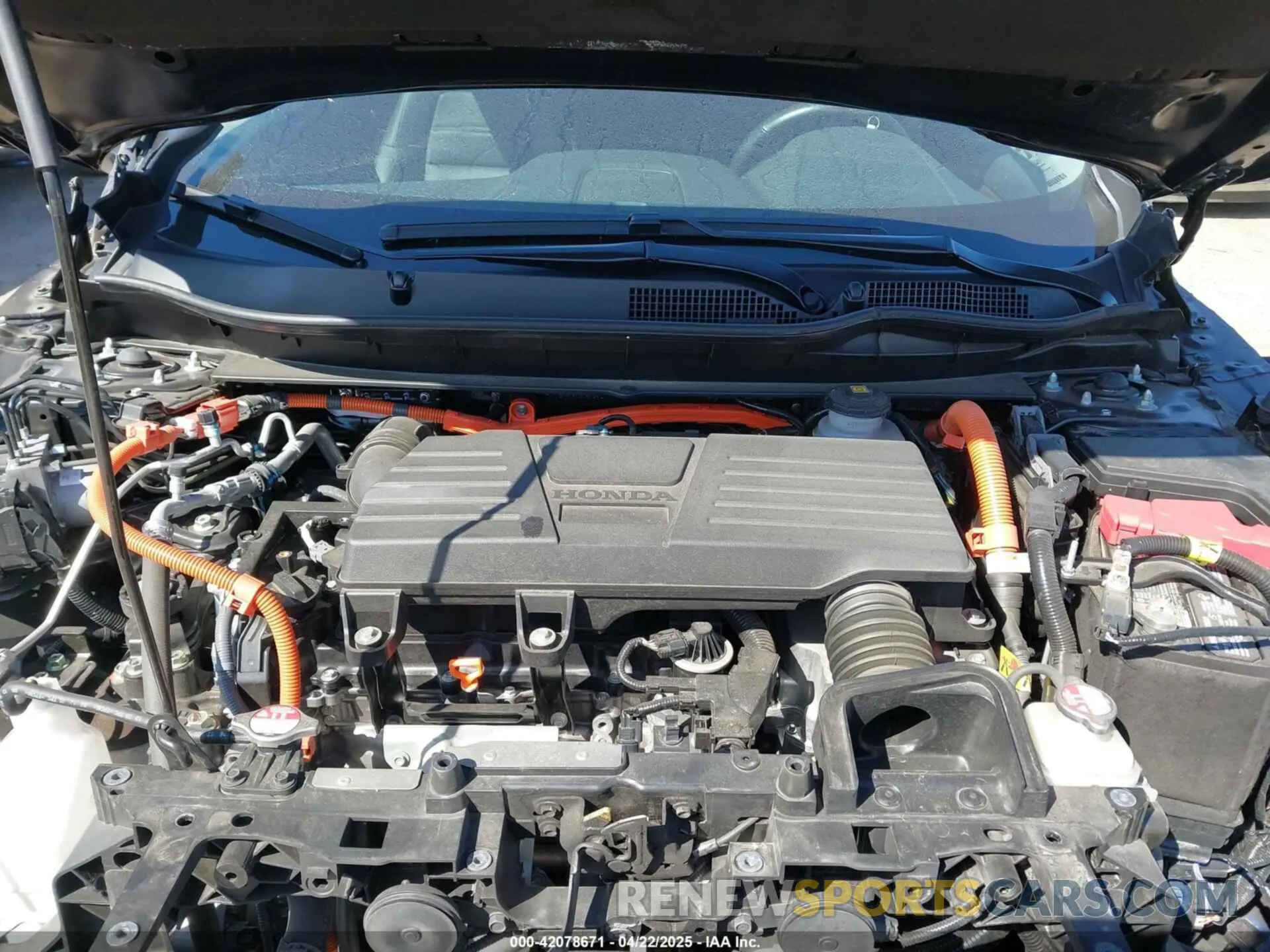 10 Photograph of a damaged car 5J6RT6H86NL032852 HONDA CR-V HYBRID 2022