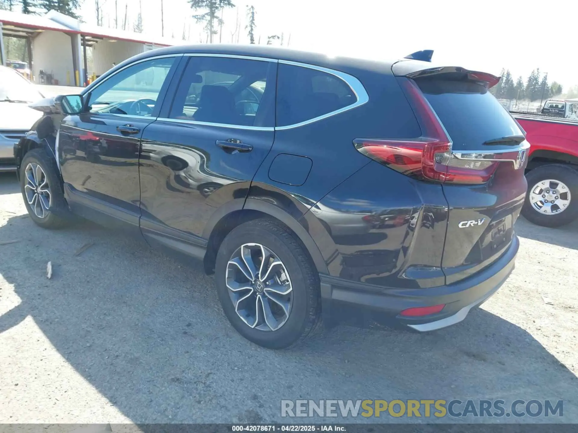 3 Photograph of a damaged car 5J6RT6H86NL032852 HONDA CR-V HYBRID 2022