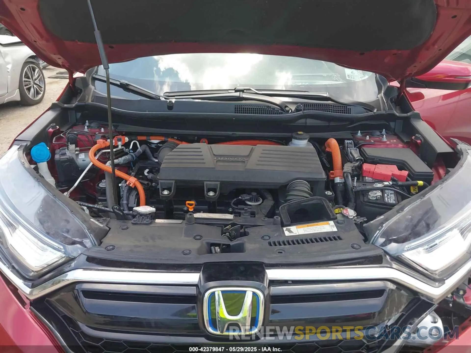 10 Photograph of a damaged car 5J6RT6H88NL050723 HONDA CR-V HYBRID 2022