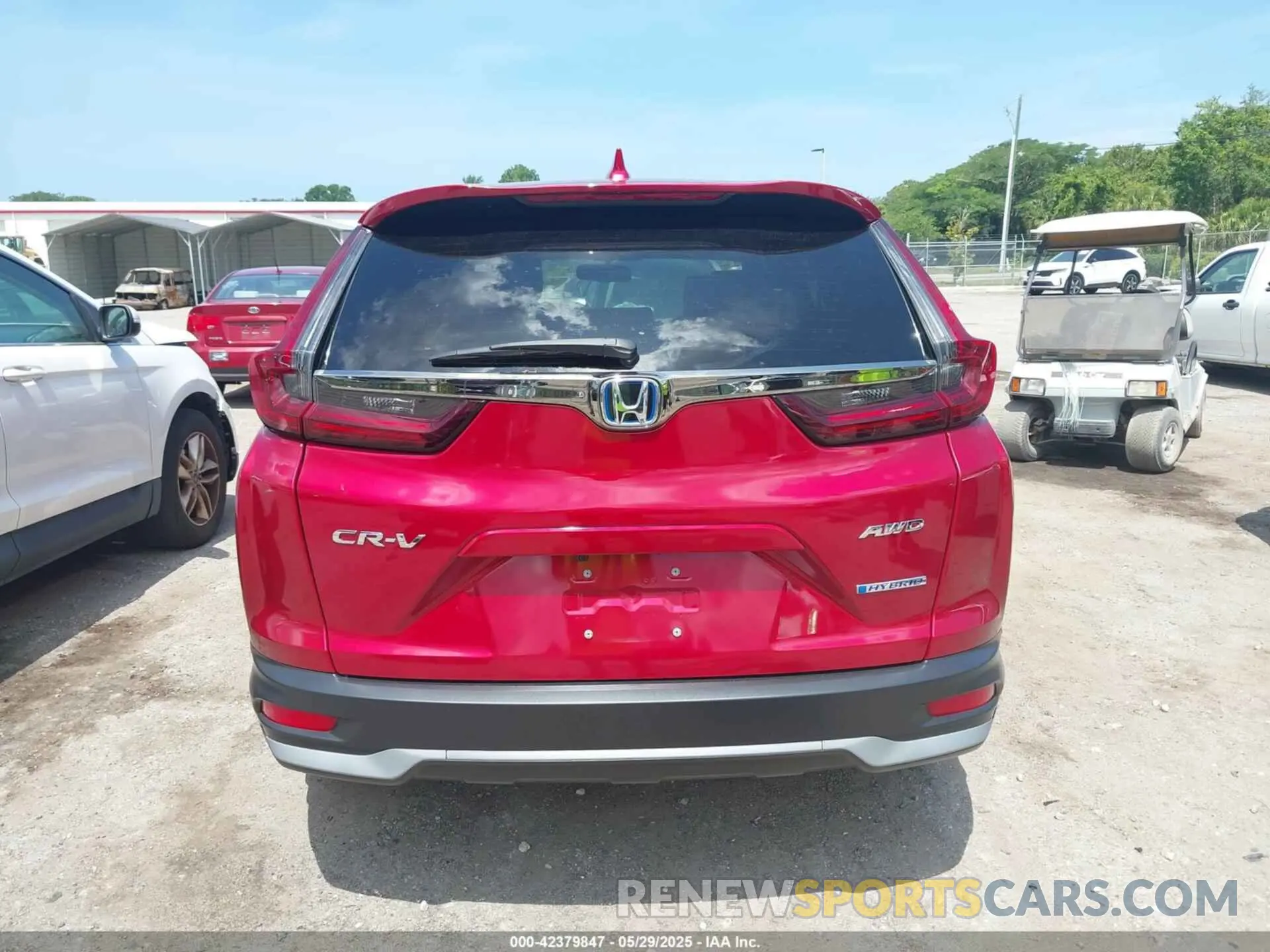 16 Photograph of a damaged car 5J6RT6H88NL050723 HONDA CR-V HYBRID 2022
