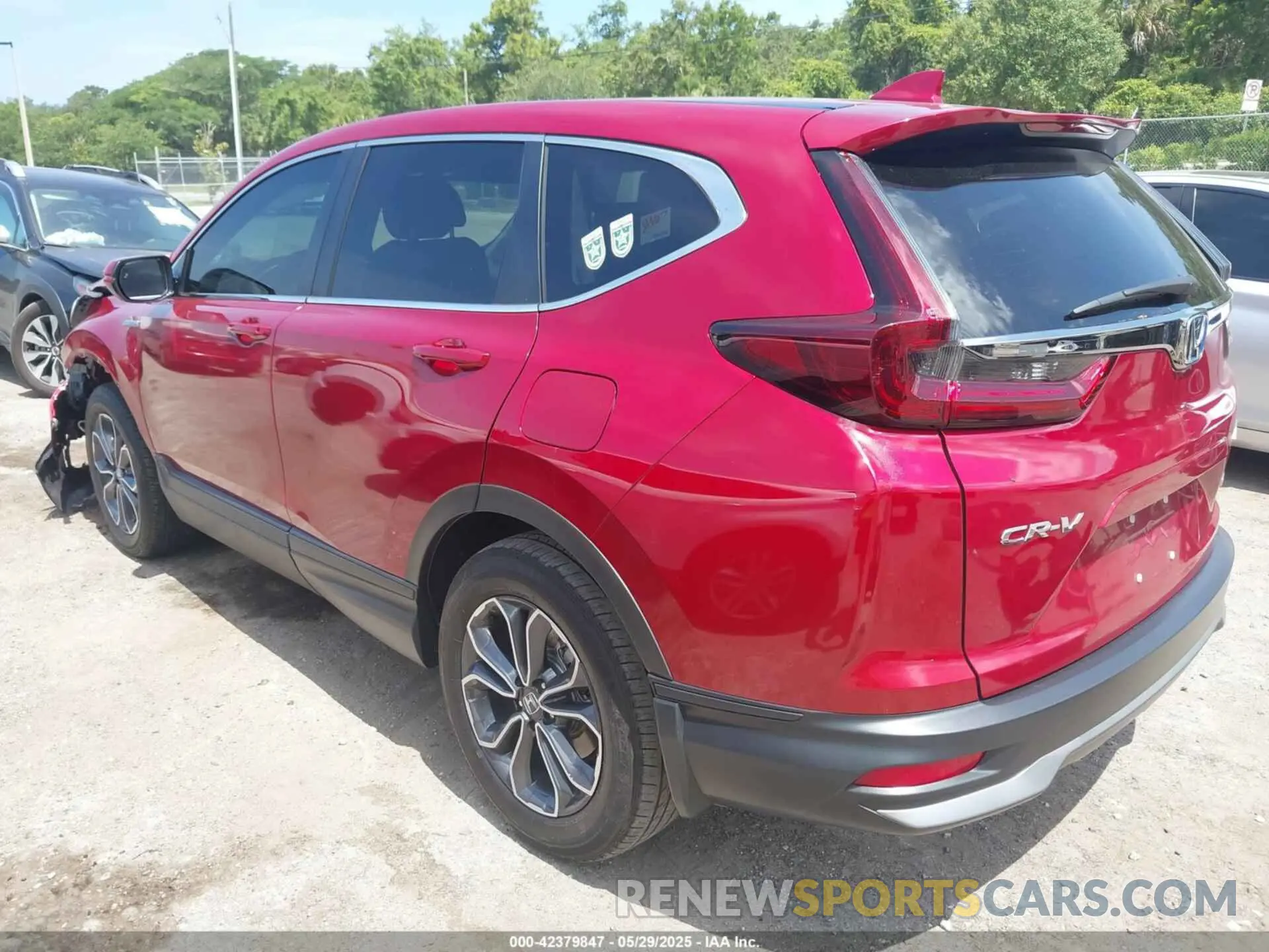 3 Photograph of a damaged car 5J6RT6H88NL050723 HONDA CR-V HYBRID 2022
