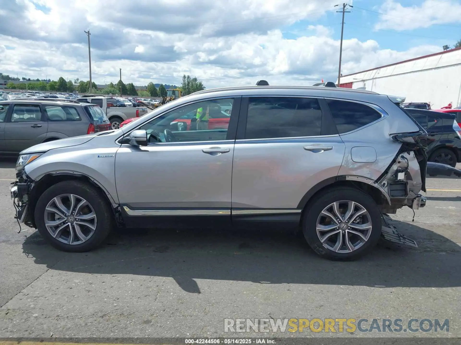 15 Photograph of a damaged car 5J6RT6H92NL000926 HONDA CR-V HYBRID 2022