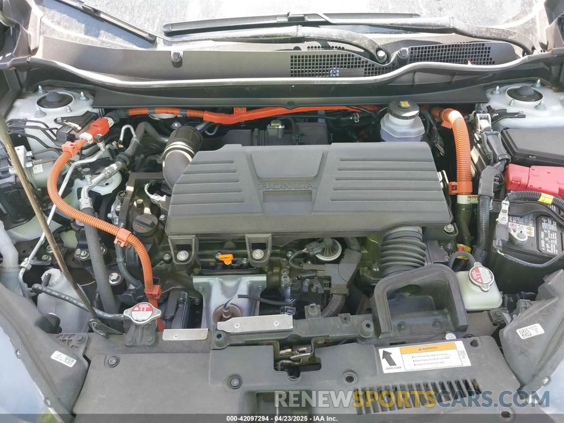 10 Photograph of a damaged car 5J6RT6H93NL038701 HONDA CR-V HYBRID 2022