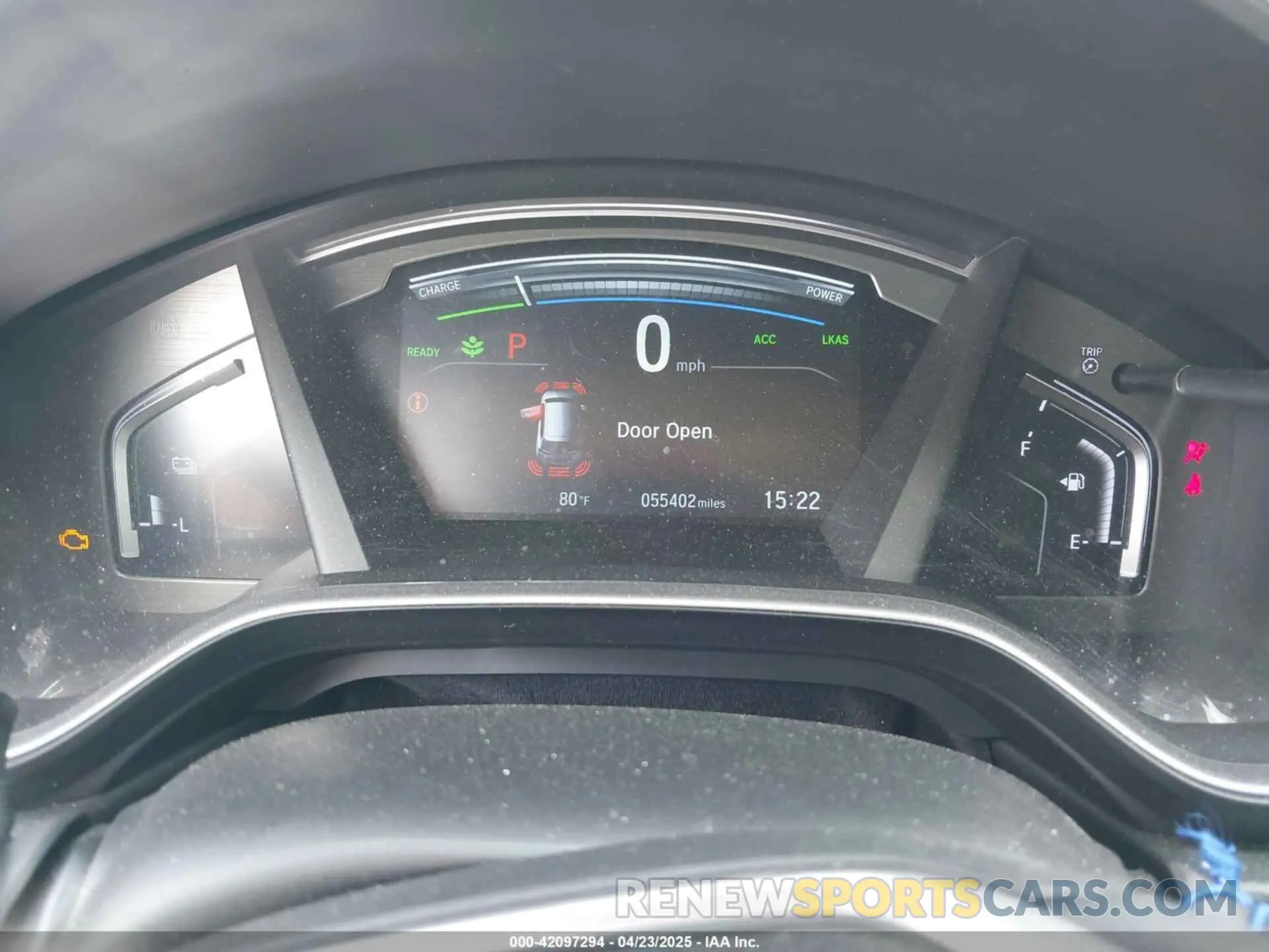 7 Photograph of a damaged car 5J6RT6H93NL038701 HONDA CR-V HYBRID 2022