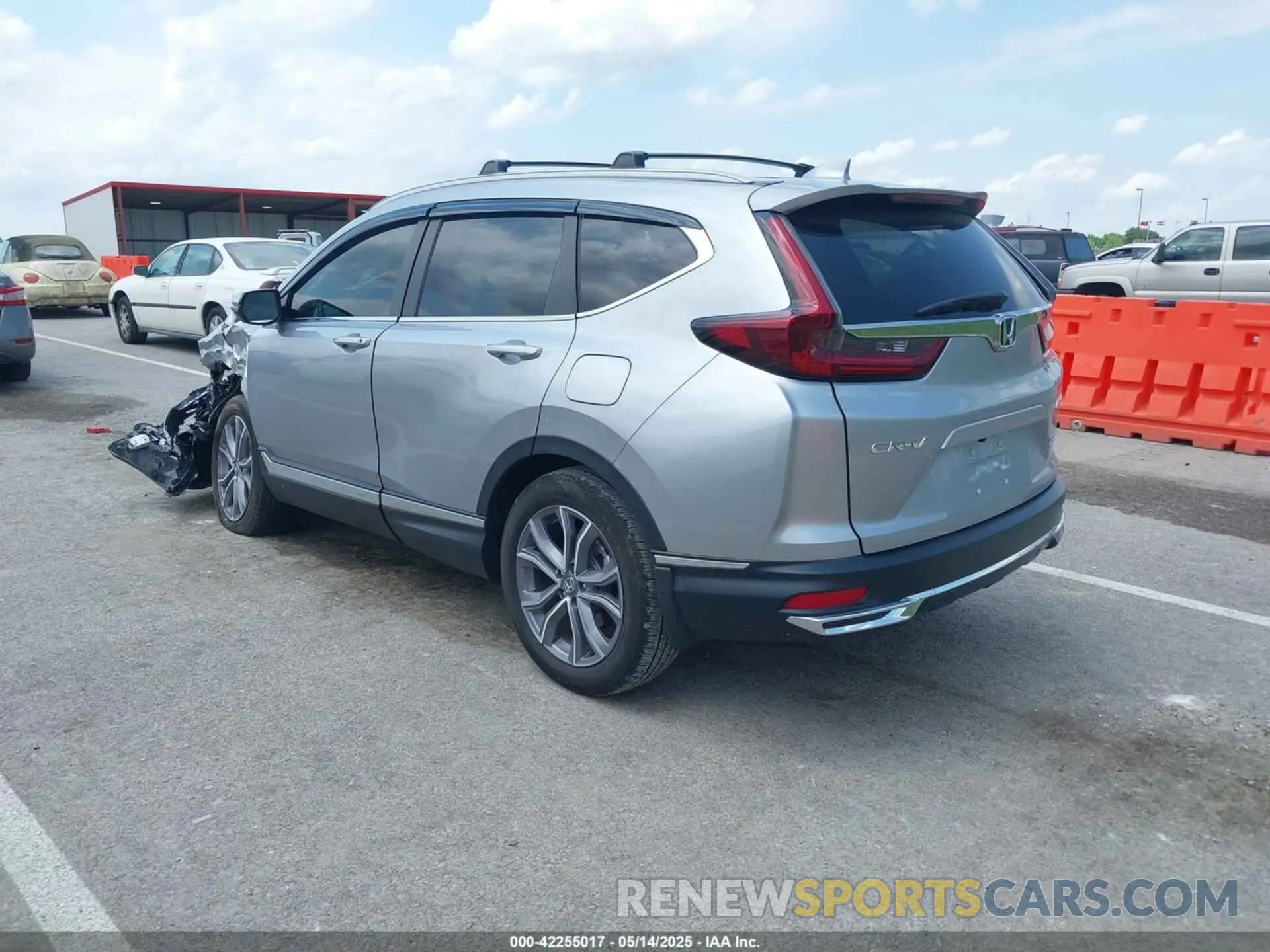 3 Photograph of a damaged car 5J6RT6H94NL002967 HONDA CR-V HYBRID 2022