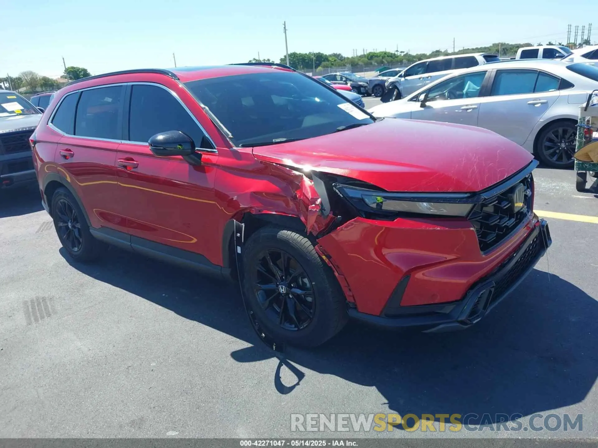 1 Фотография поврежденного автомобиля 2HKRS5H50PH710480 HONDA CR-V HYBRID 2023