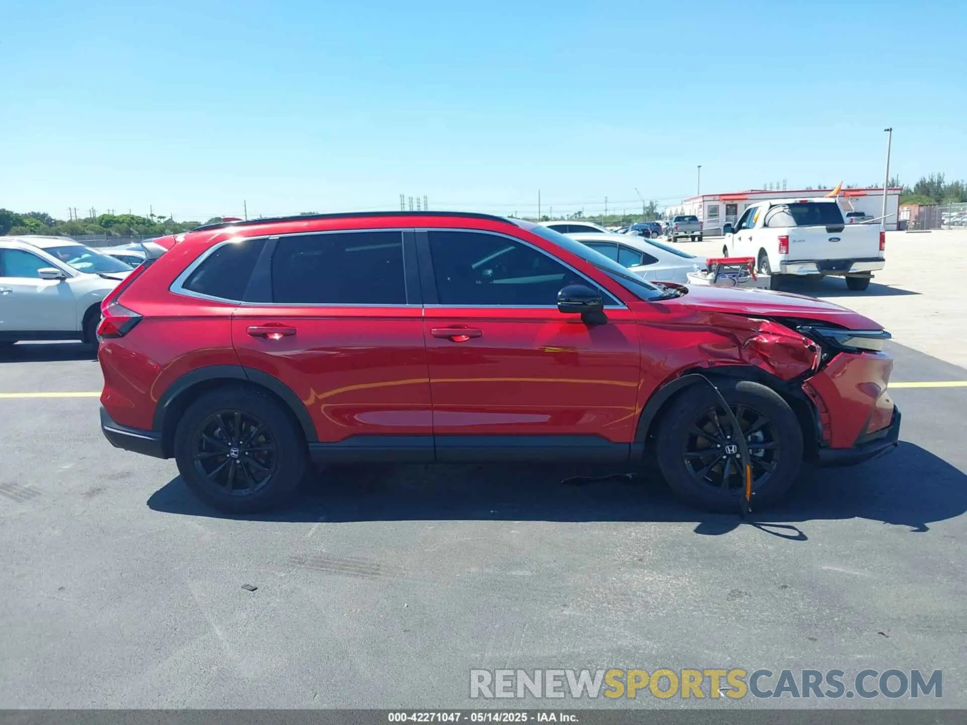 13 Фотография поврежденного автомобиля 2HKRS5H50PH710480 HONDA CR-V HYBRID 2023