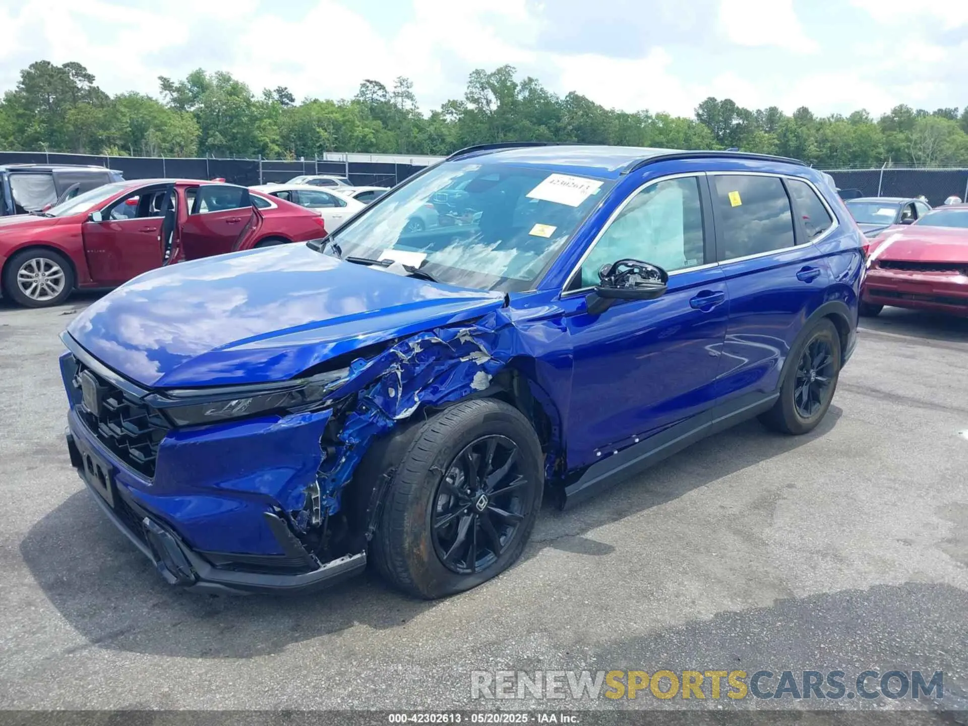 2 Photograph of a damaged car 2HKRS5H54PH715214 HONDA CR-V HYBRID 2023