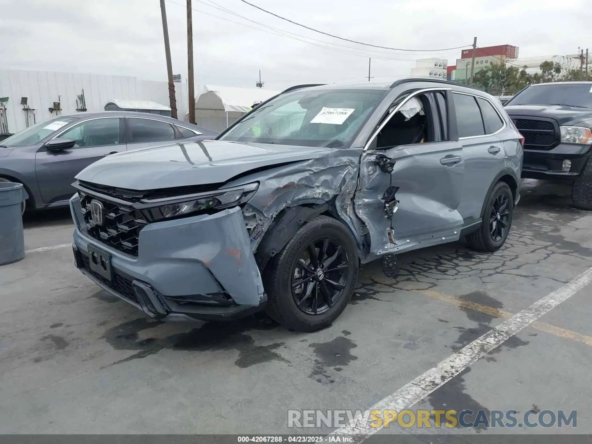2 Photograph of a damaged car 2HKRS5H57PH703574 HONDA CR-V HYBRID 2023