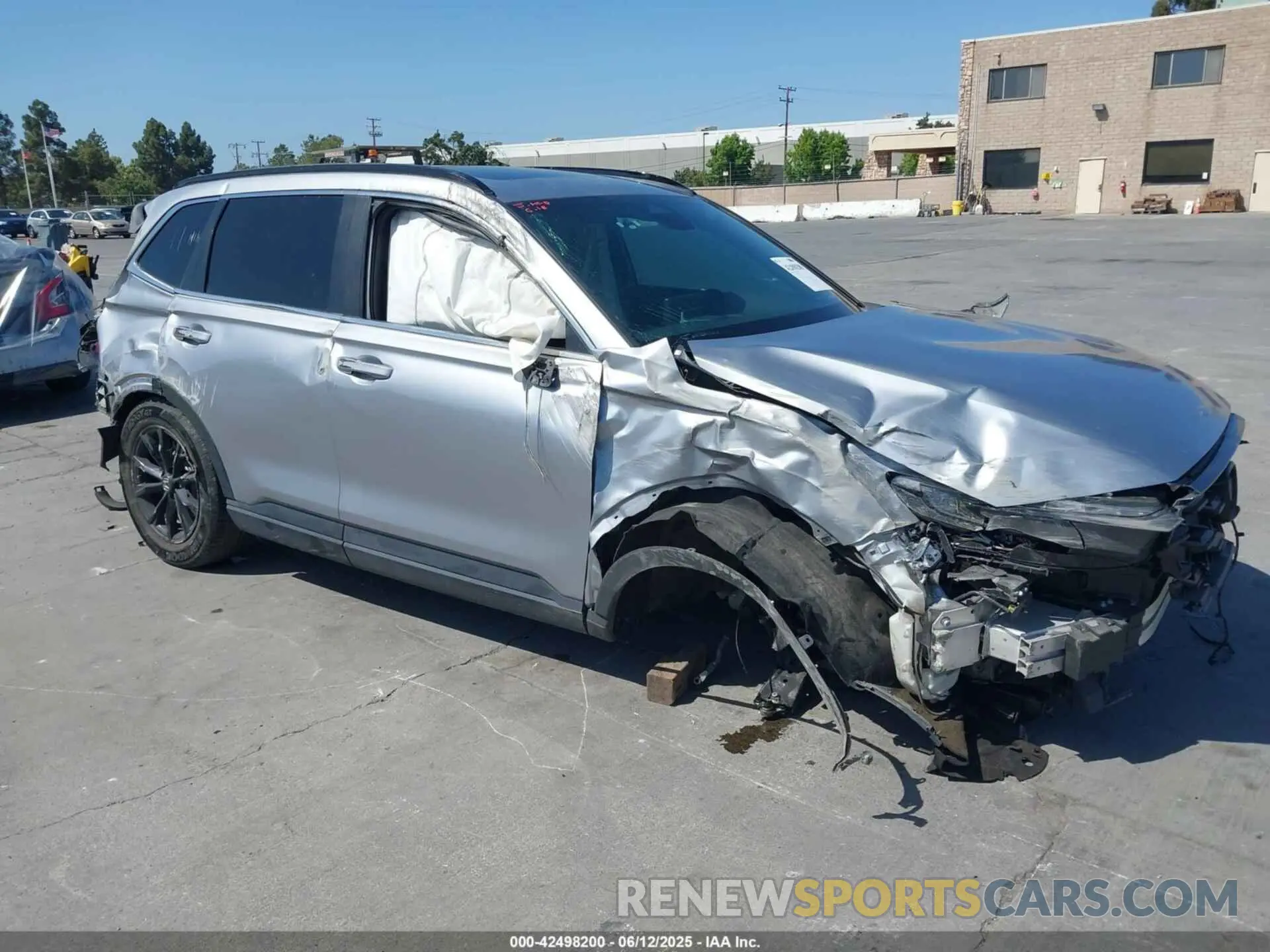 1 Фотография поврежденного автомобиля 2HKRS5H57PH704501 HONDA CR-V HYBRID 2023