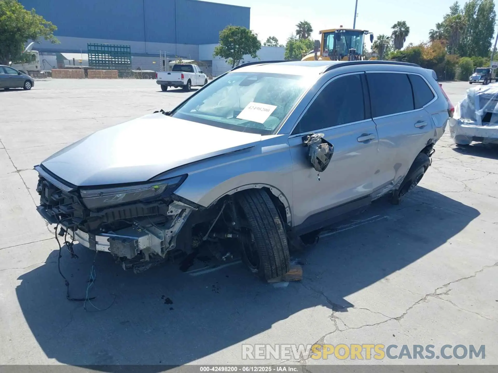 2 Фотография поврежденного автомобиля 2HKRS5H57PH704501 HONDA CR-V HYBRID 2023