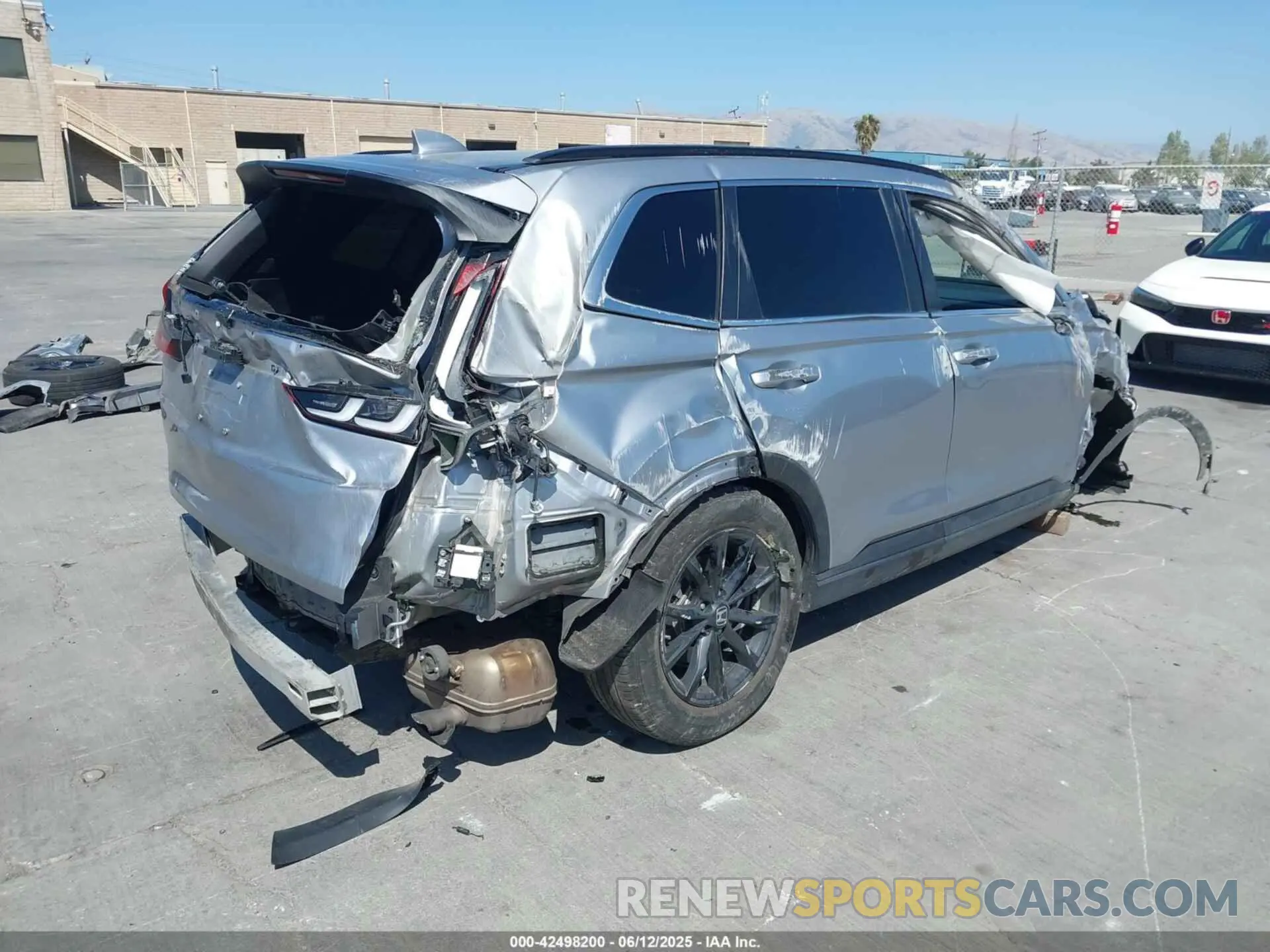 4 Фотография поврежденного автомобиля 2HKRS5H57PH704501 HONDA CR-V HYBRID 2023