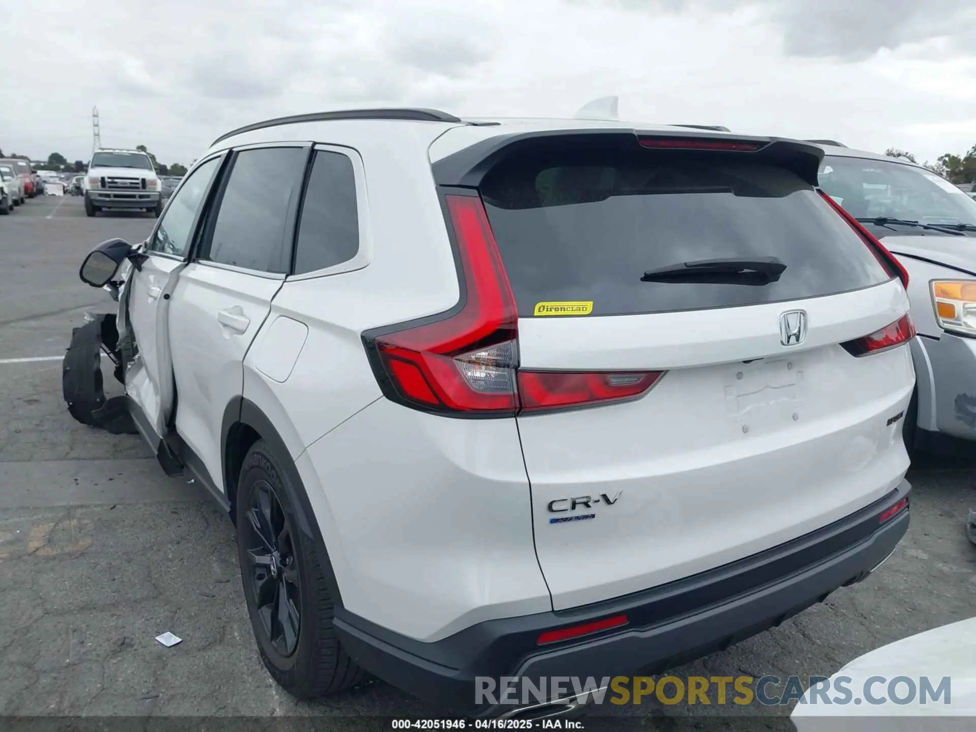 3 Фотография поврежденного автомобиля 2HKRS5H58PH711229 HONDA CR-V HYBRID 2023