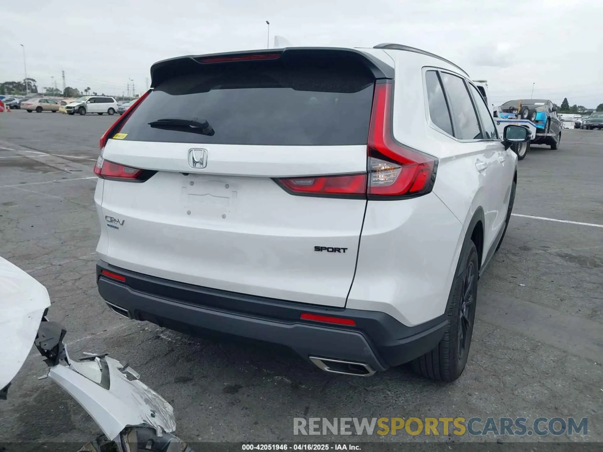 4 Фотография поврежденного автомобиля 2HKRS5H58PH711229 HONDA CR-V HYBRID 2023