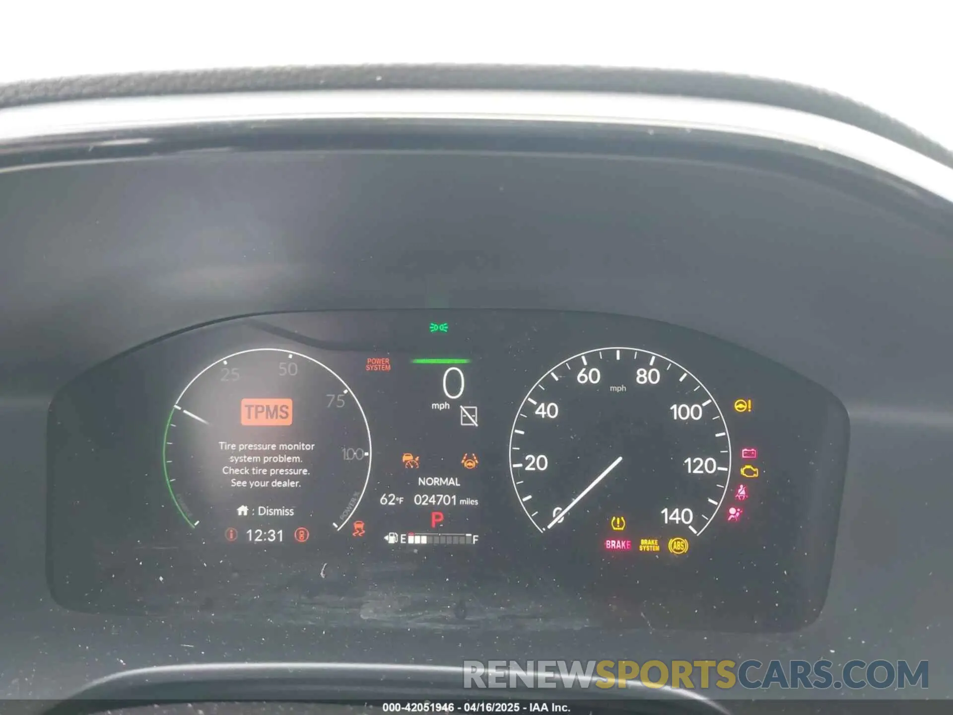 7 Фотография поврежденного автомобиля 2HKRS5H58PH711229 HONDA CR-V HYBRID 2023