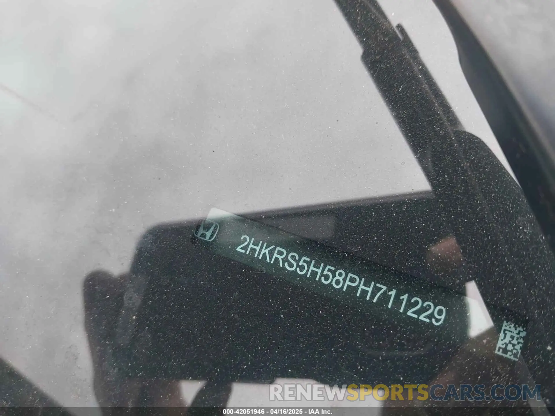 9 Фотография поврежденного автомобиля 2HKRS5H58PH711229 HONDA CR-V HYBRID 2023