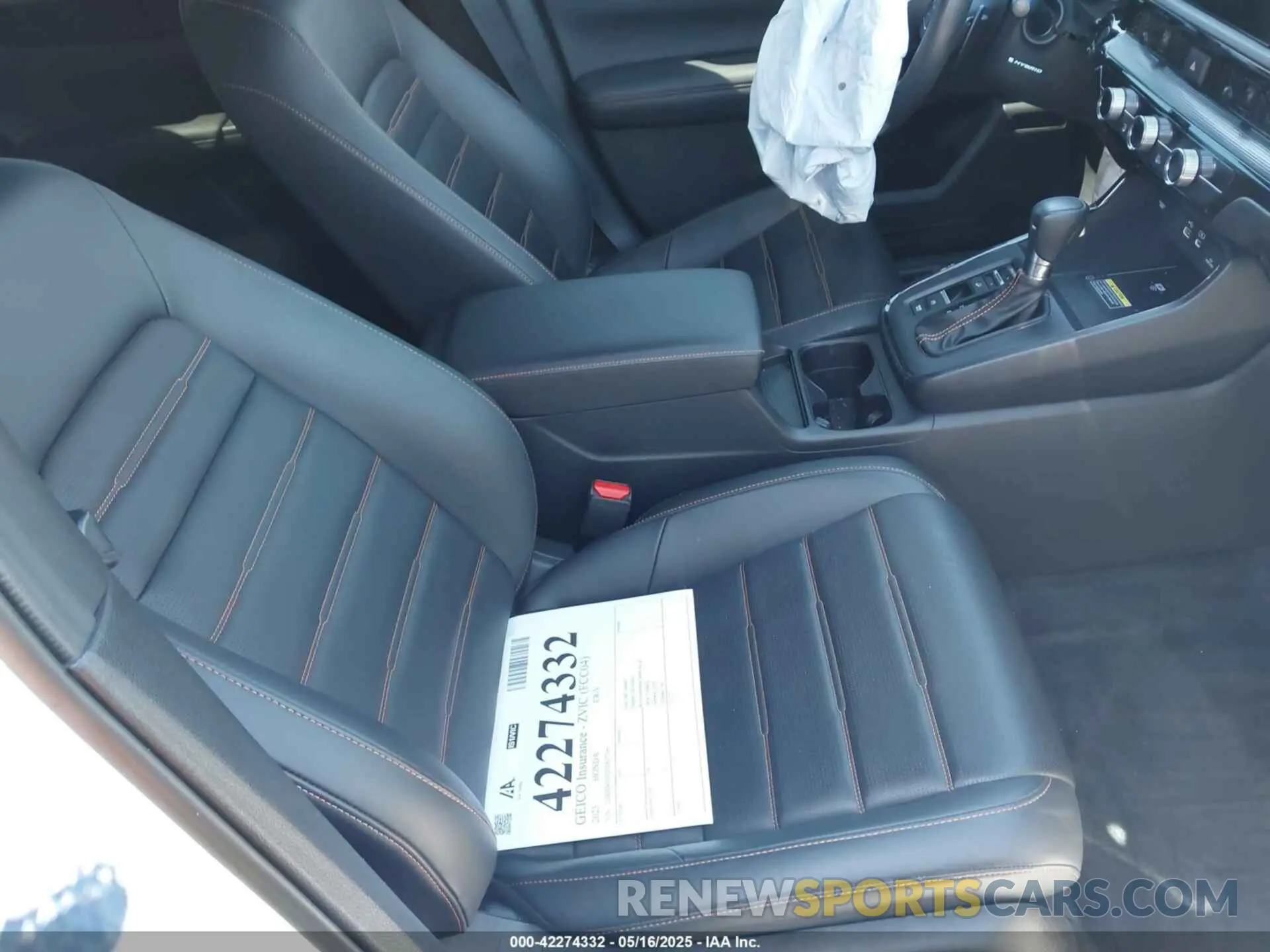 5 Photograph of a damaged car 2HKRS6H92PH807396 HONDA CR-V HYBRID 2023