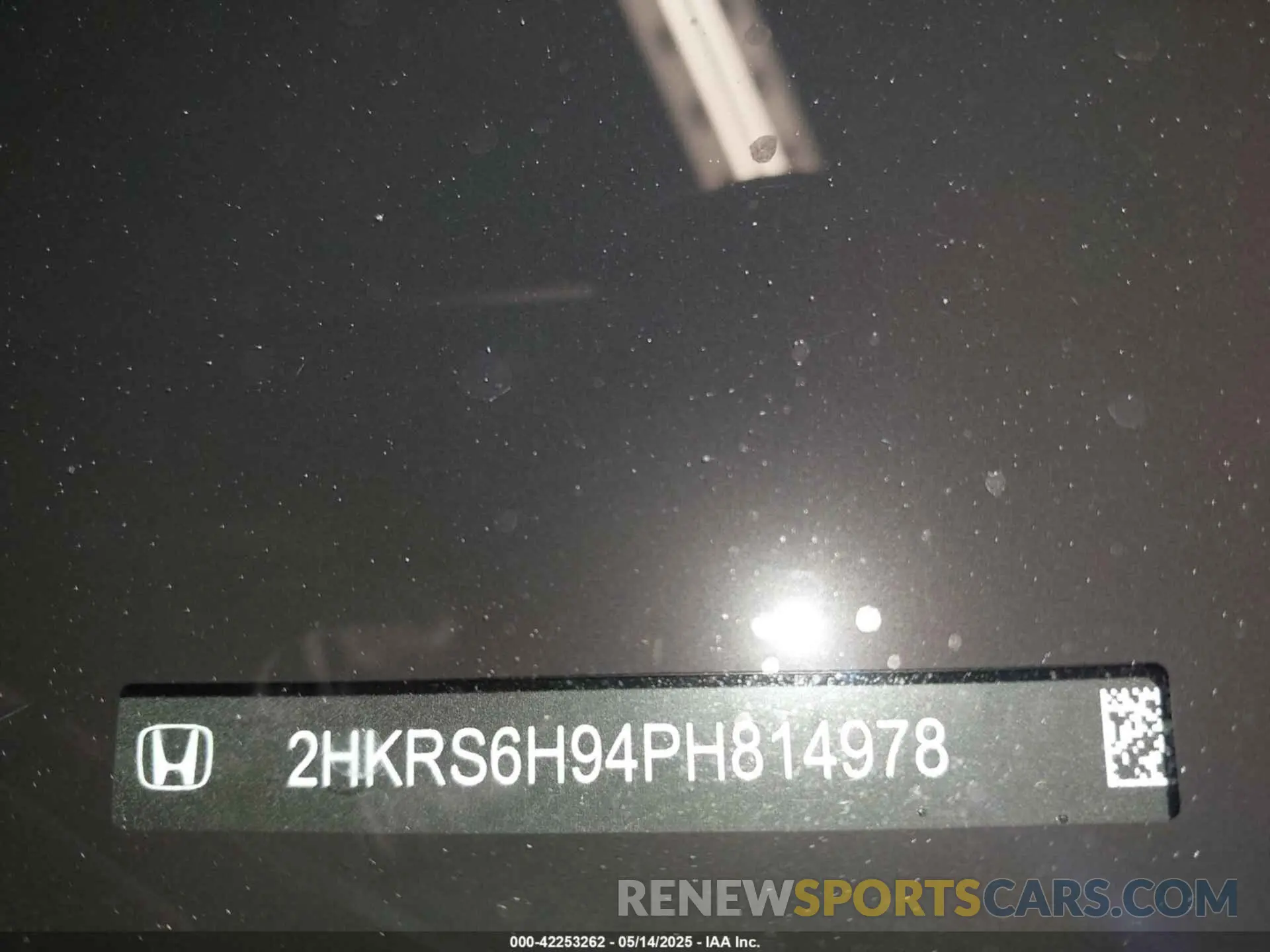 17 Photograph of a damaged car 2HKRS6H94PH814978 HONDA CR-V HYBRID 2023