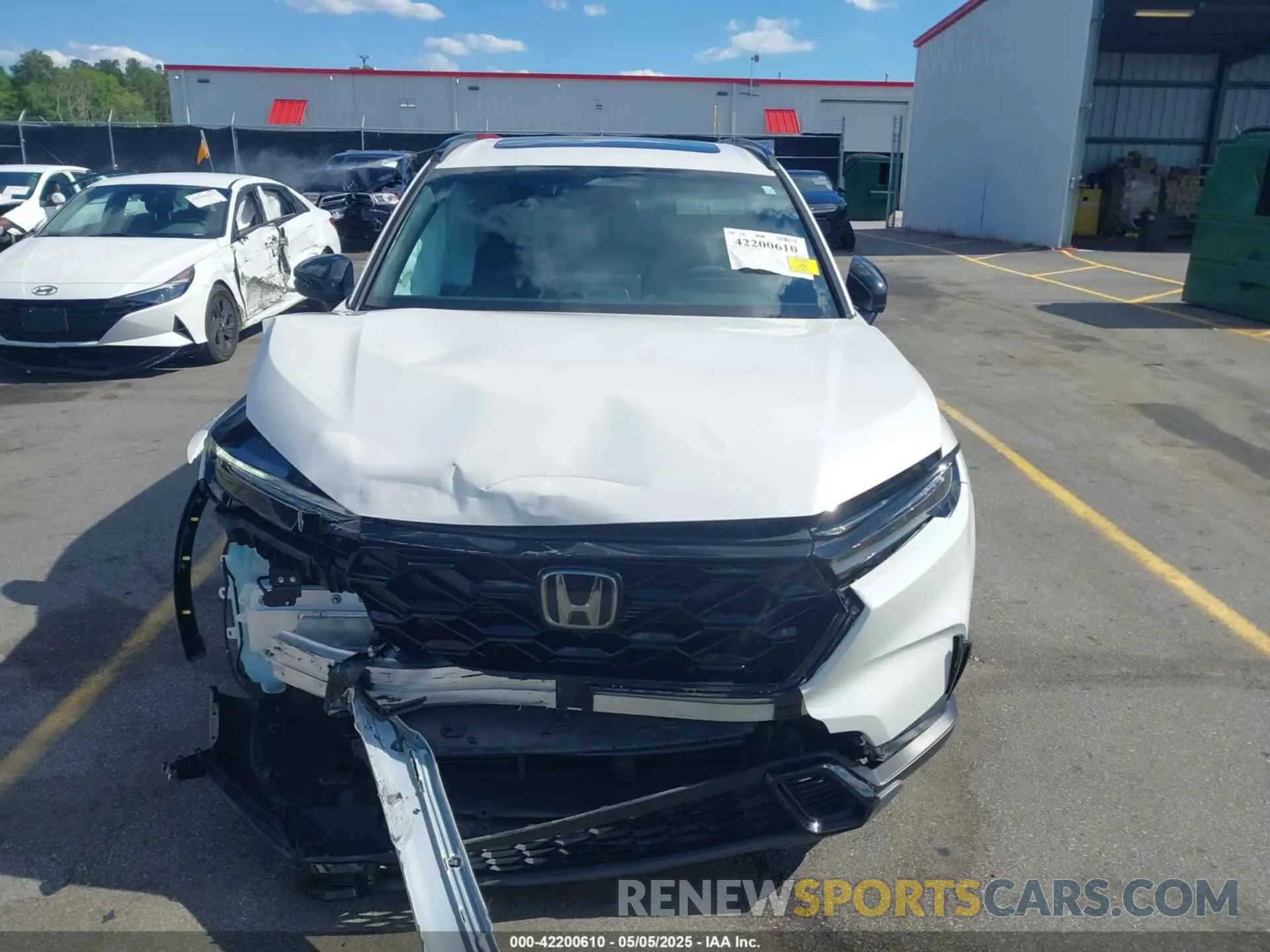 12 Фотография поврежденного автомобиля 5J6RS5H55PL000013 HONDA CR-V HYBRID 2023