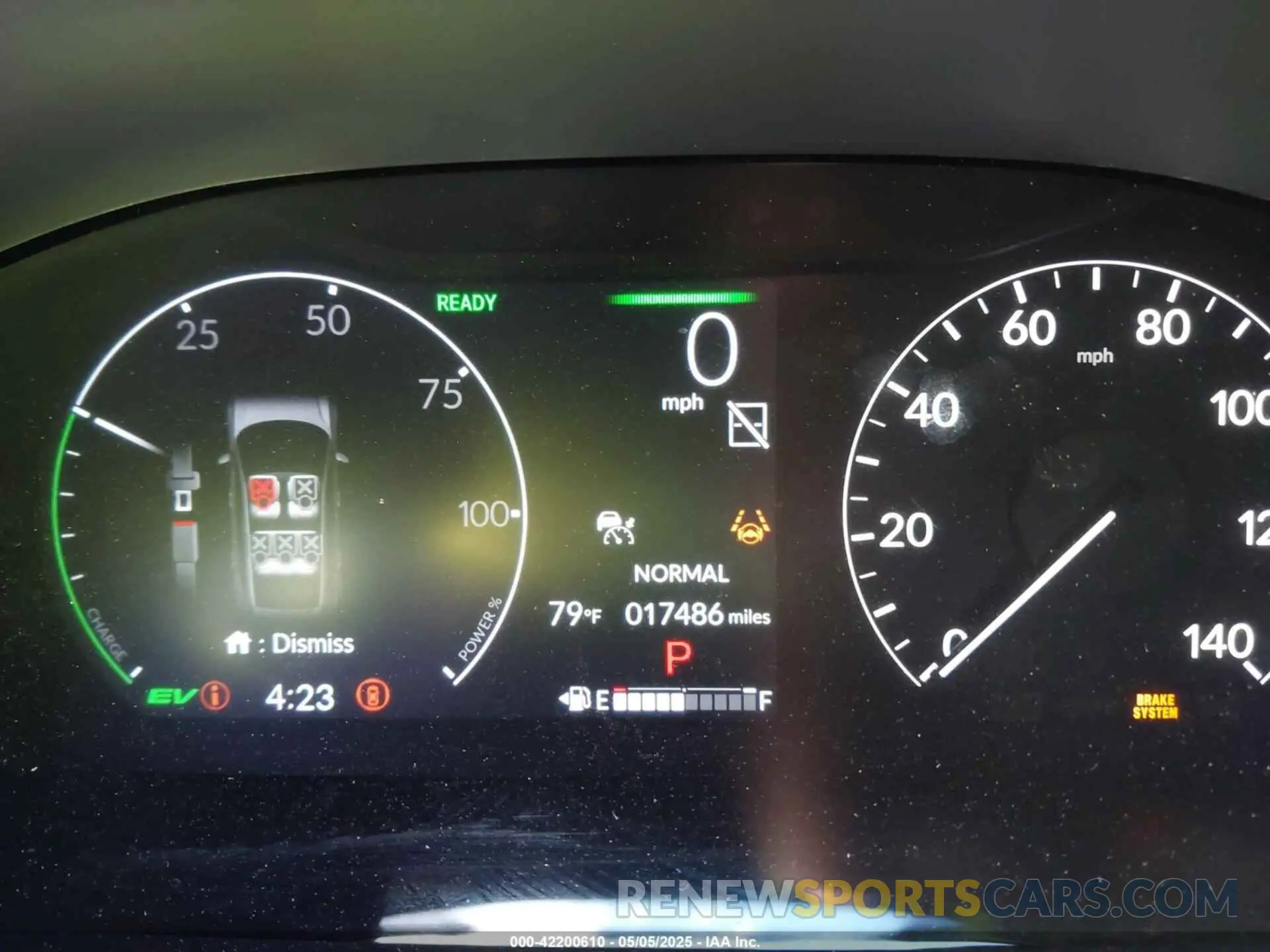 15 Фотография поврежденного автомобиля 5J6RS5H55PL000013 HONDA CR-V HYBRID 2023
