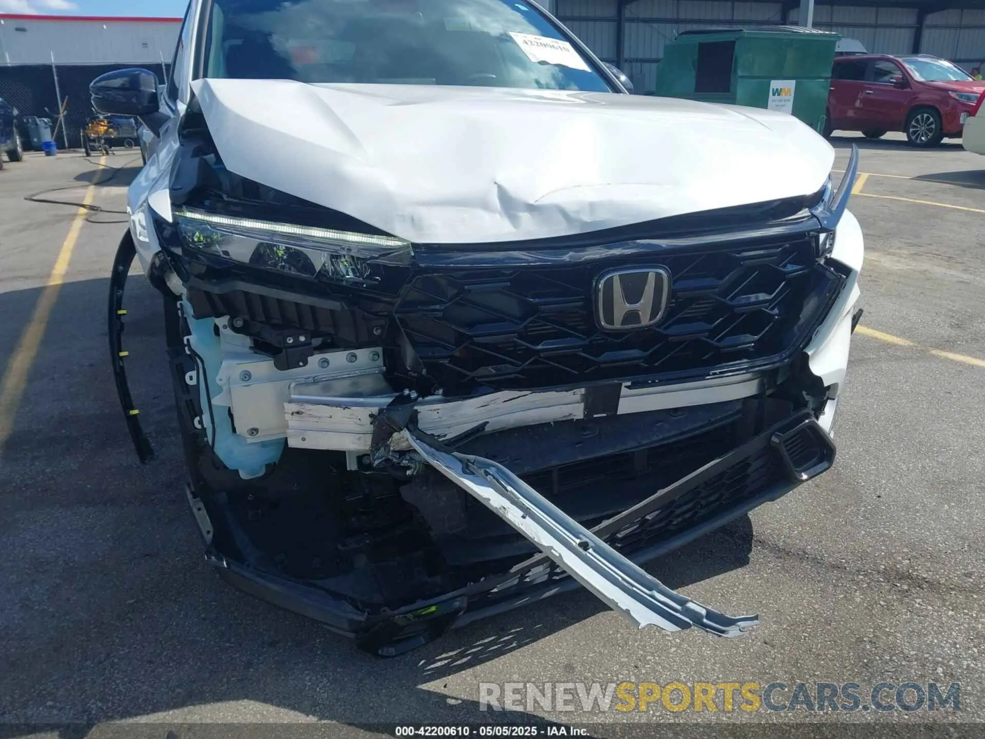 6 Фотография поврежденного автомобиля 5J6RS5H55PL000013 HONDA CR-V HYBRID 2023
