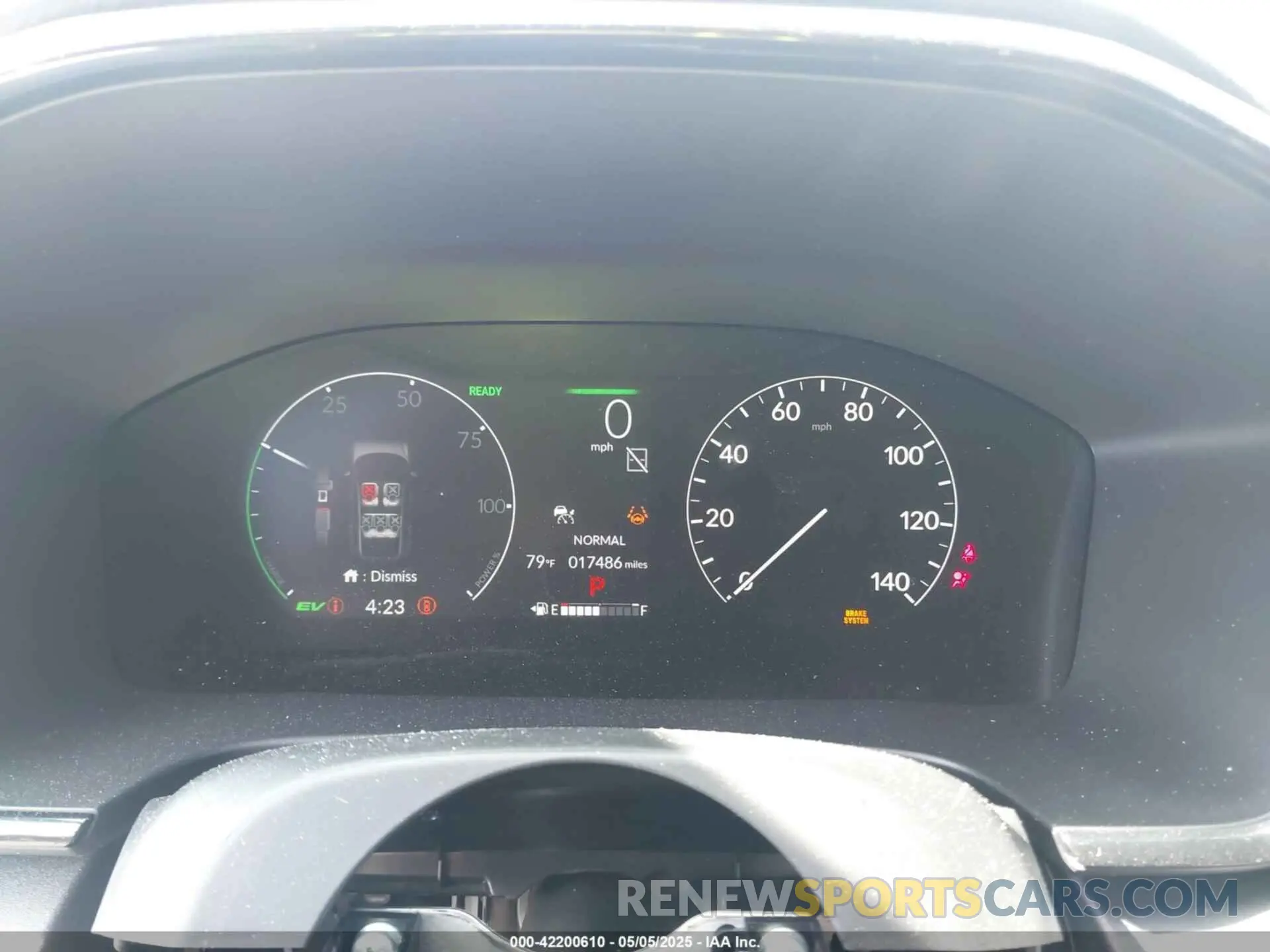 7 Фотография поврежденного автомобиля 5J6RS5H55PL000013 HONDA CR-V HYBRID 2023