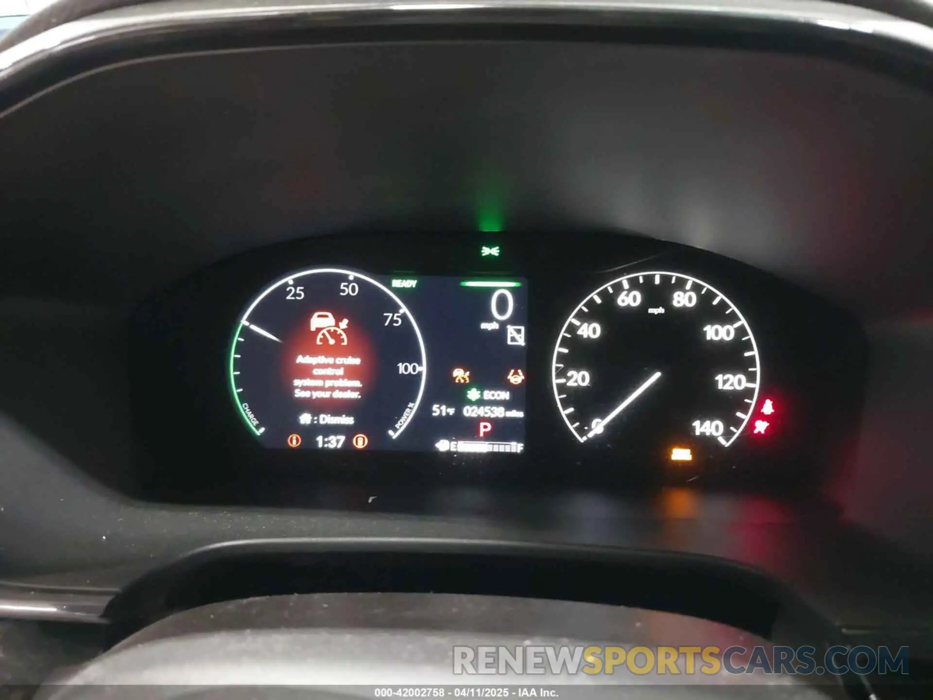 7 Фотография поврежденного автомобиля 5J6RS6H90PL008352 HONDA CR-V HYBRID 2023