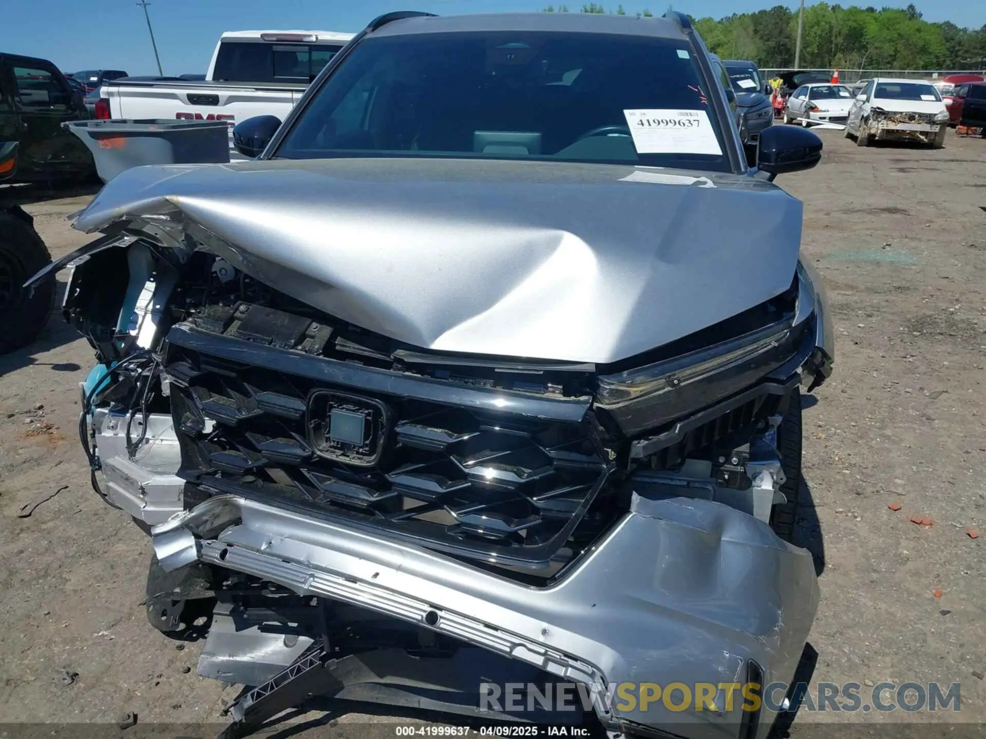 13 Фотография поврежденного автомобиля 5J6RS6H93PL004120 HONDA CR-V HYBRID 2023