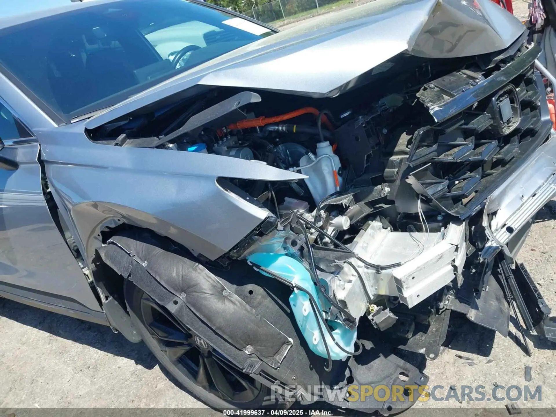 18 Фотография поврежденного автомобиля 5J6RS6H93PL004120 HONDA CR-V HYBRID 2023