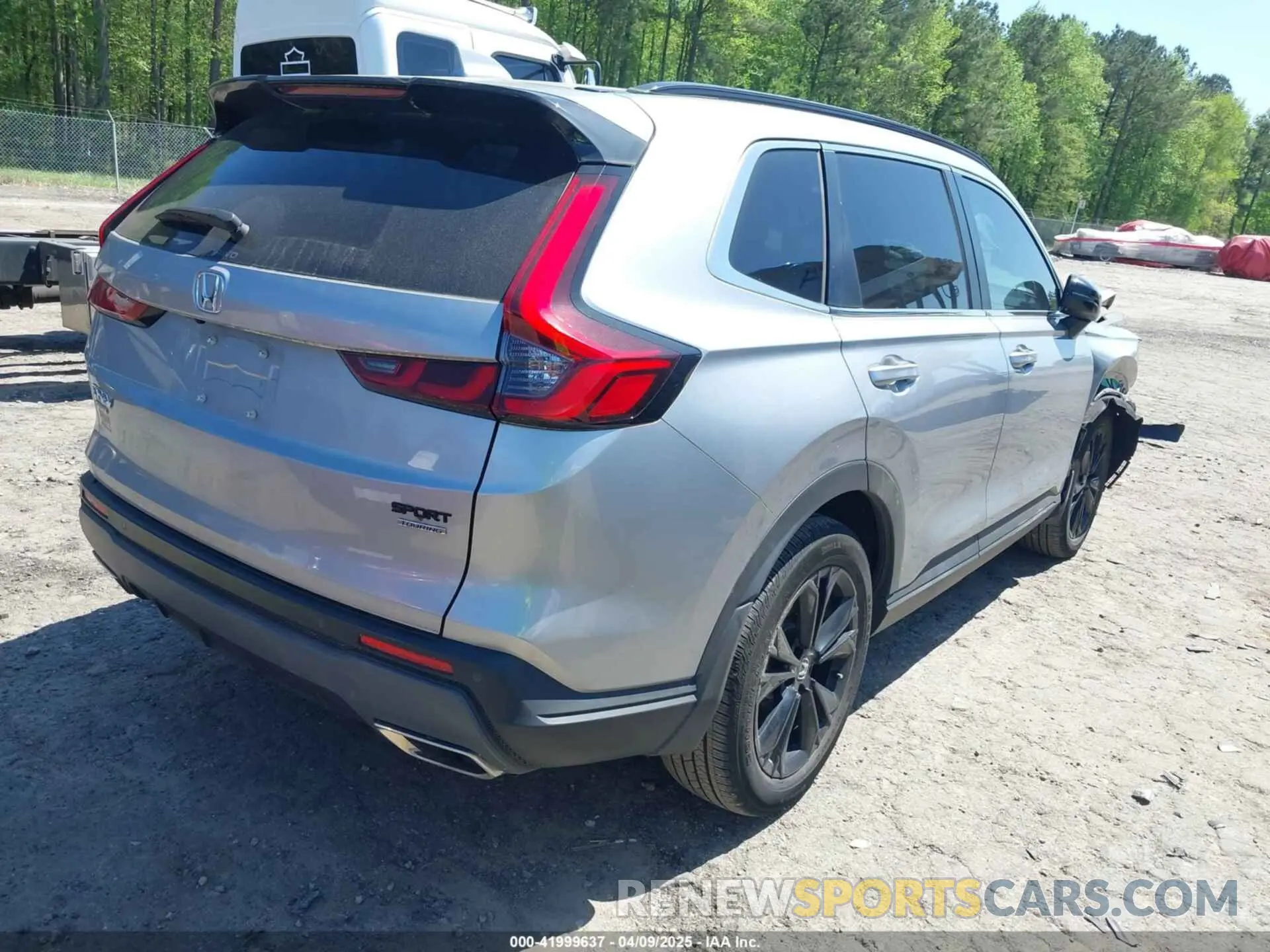 4 Фотография поврежденного автомобиля 5J6RS6H93PL004120 HONDA CR-V HYBRID 2023