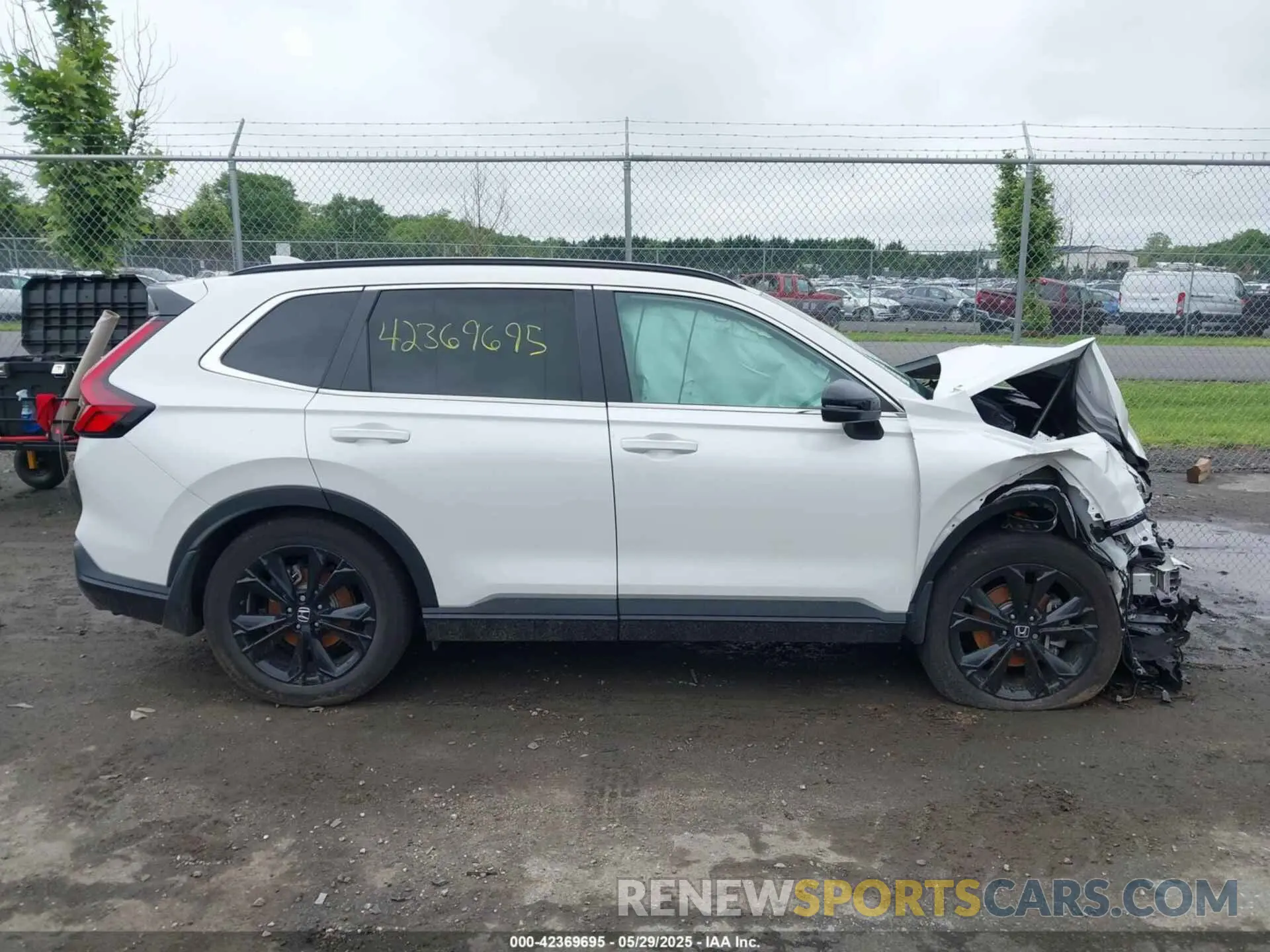 14 Фотография поврежденного автомобиля 5J6RS6H93PL007518 HONDA CR-V HYBRID 2023