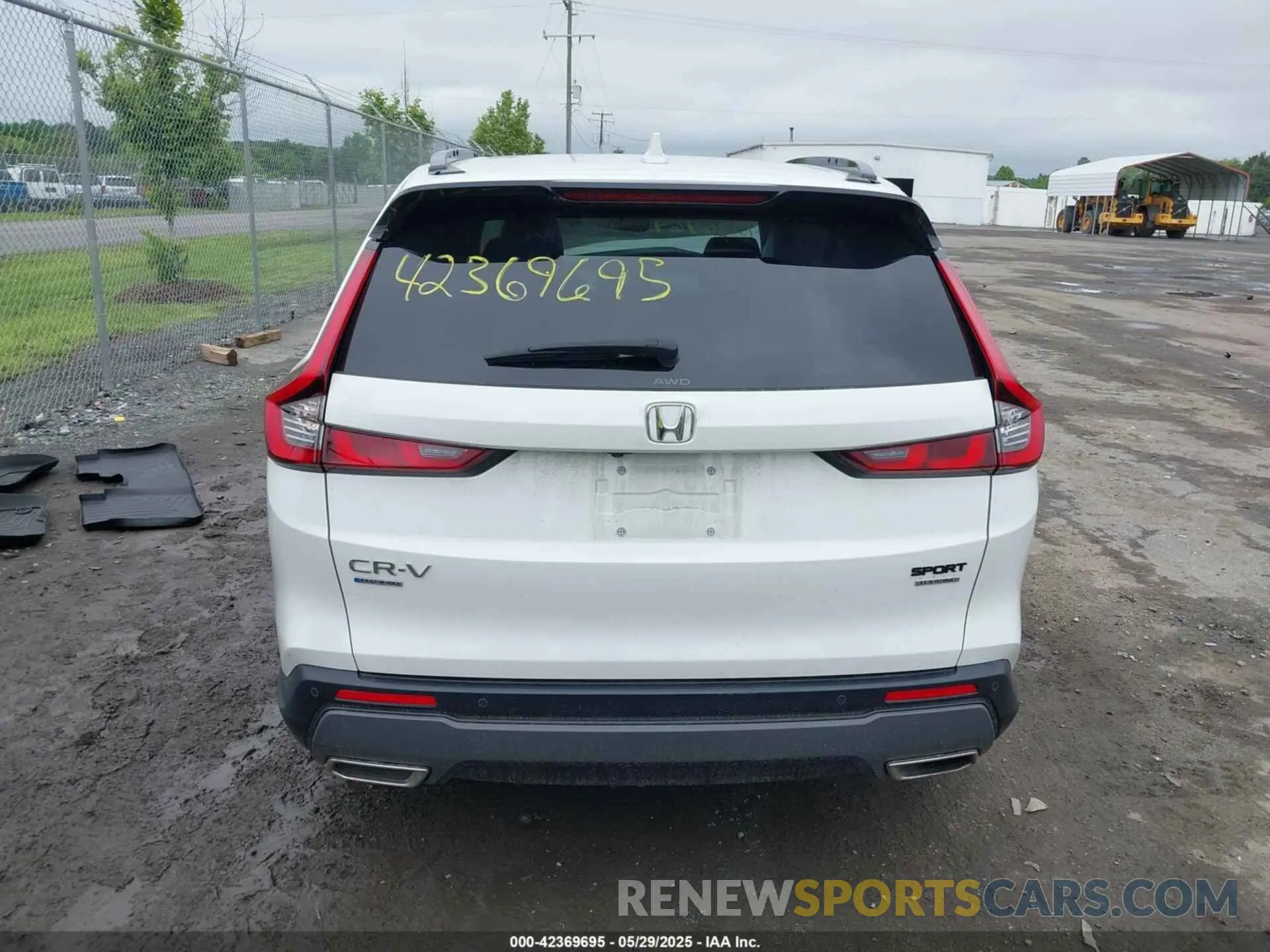 17 Фотография поврежденного автомобиля 5J6RS6H93PL007518 HONDA CR-V HYBRID 2023