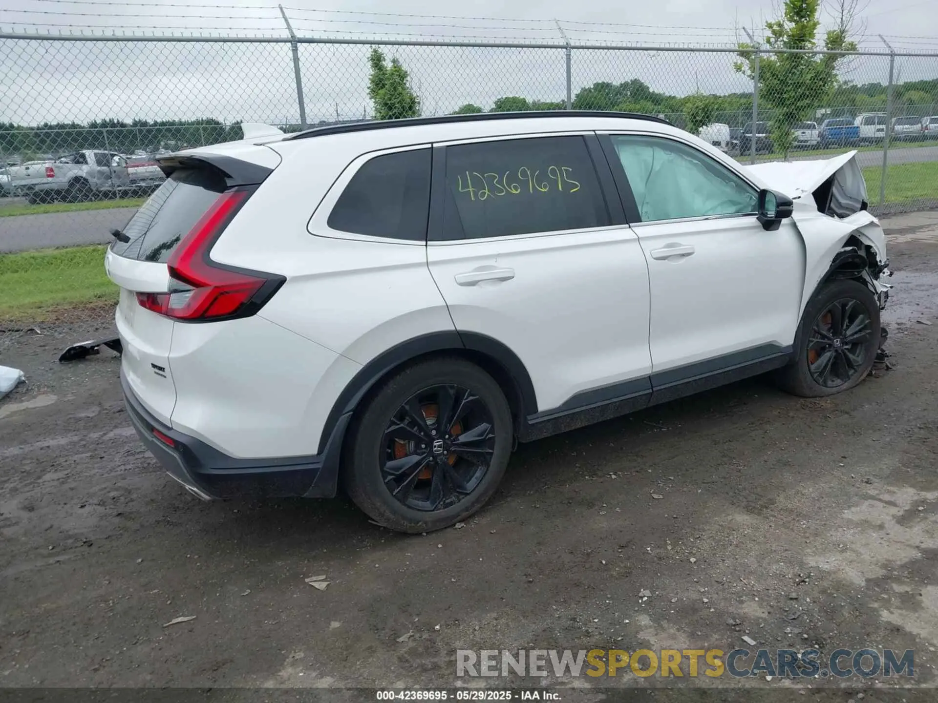 4 Фотография поврежденного автомобиля 5J6RS6H93PL007518 HONDA CR-V HYBRID 2023