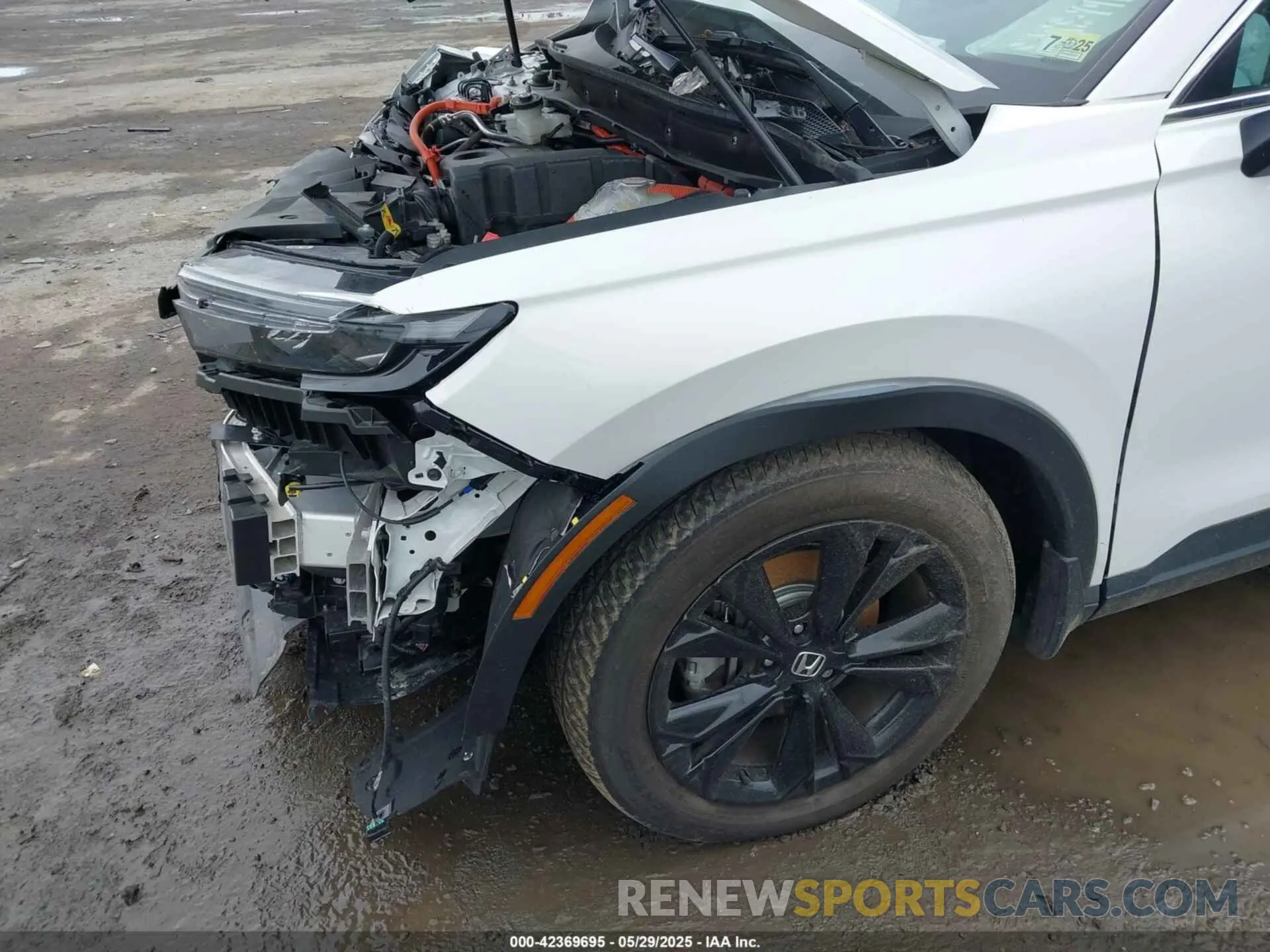 6 Фотография поврежденного автомобиля 5J6RS6H93PL007518 HONDA CR-V HYBRID 2023