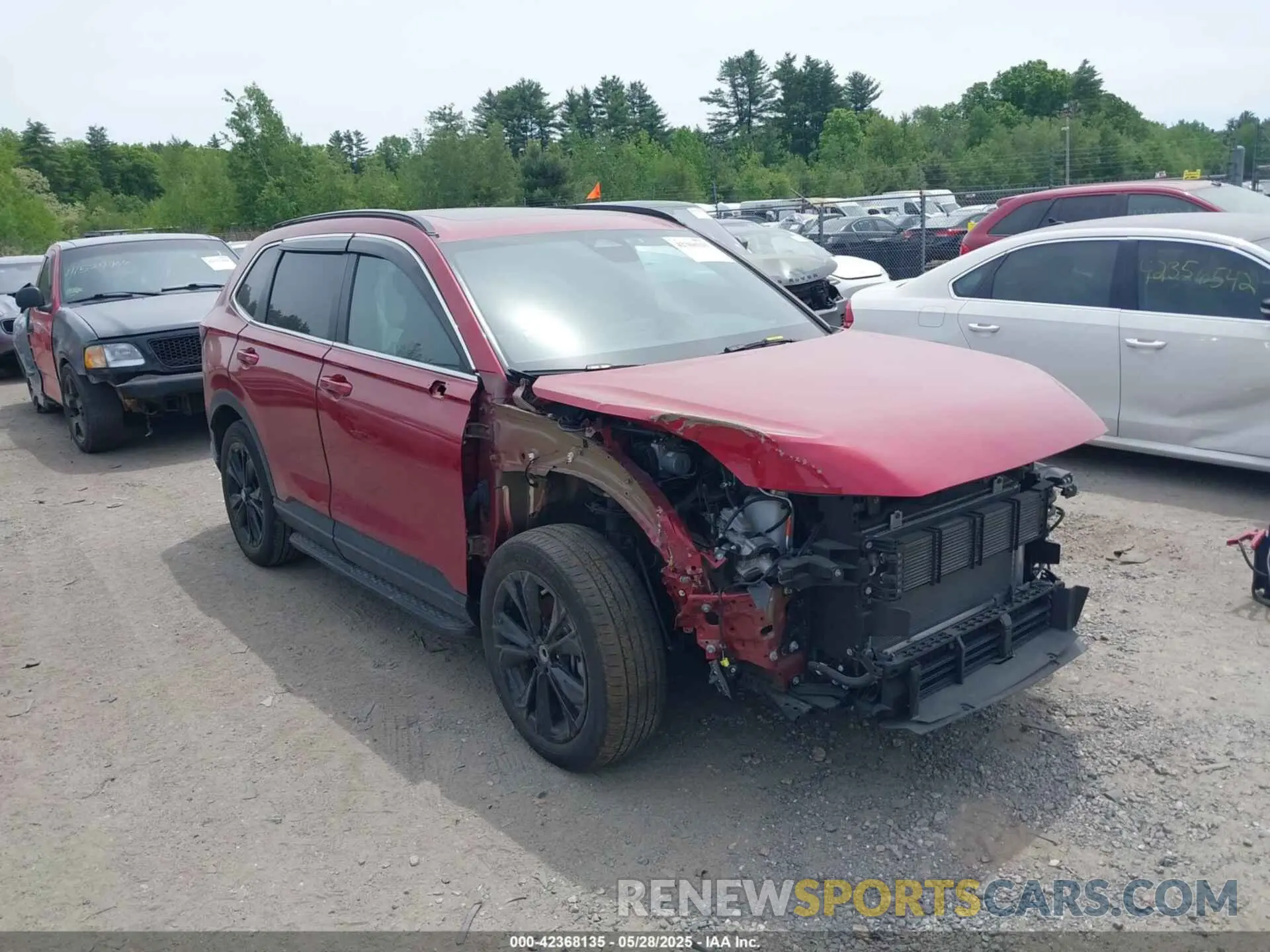 1 Photograph of a damaged car 5J6RS6H98PL000337 HONDA CR-V HYBRID 2023