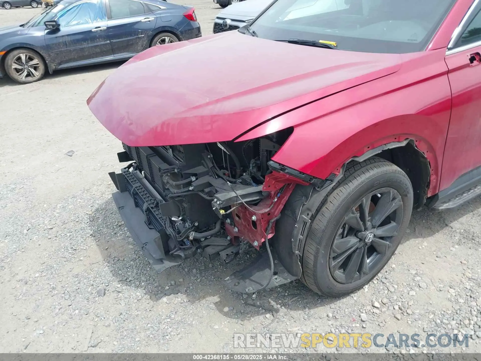 6 Photograph of a damaged car 5J6RS6H98PL000337 HONDA CR-V HYBRID 2023