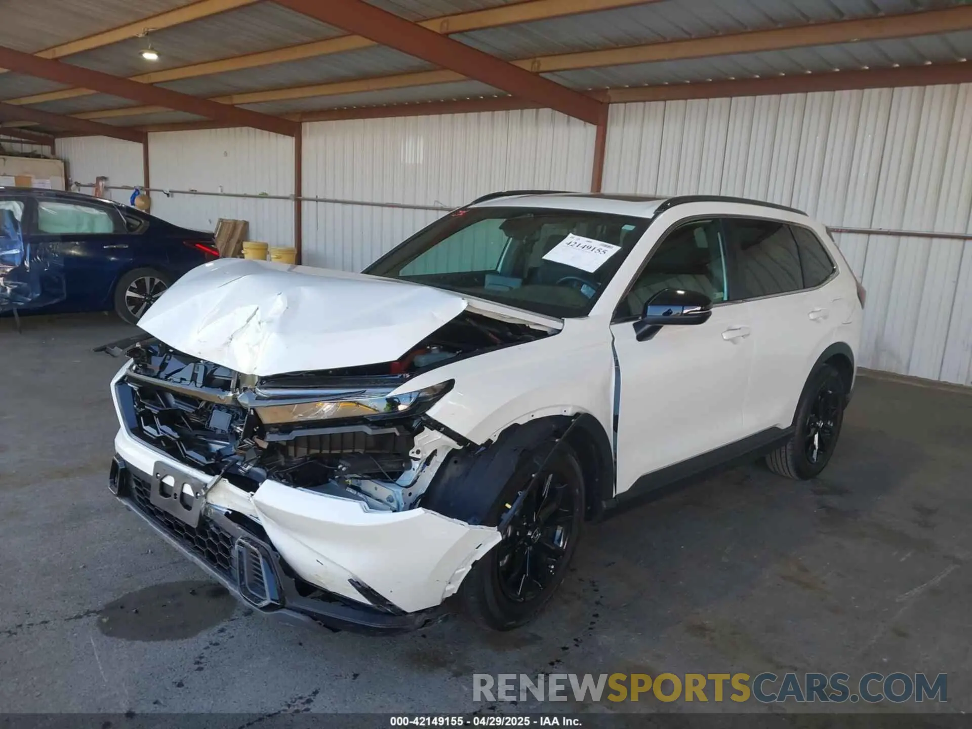 2 Фотография поврежденного автомобиля 7FARS5H57PE005114 HONDA CR-V HYBRID 2023