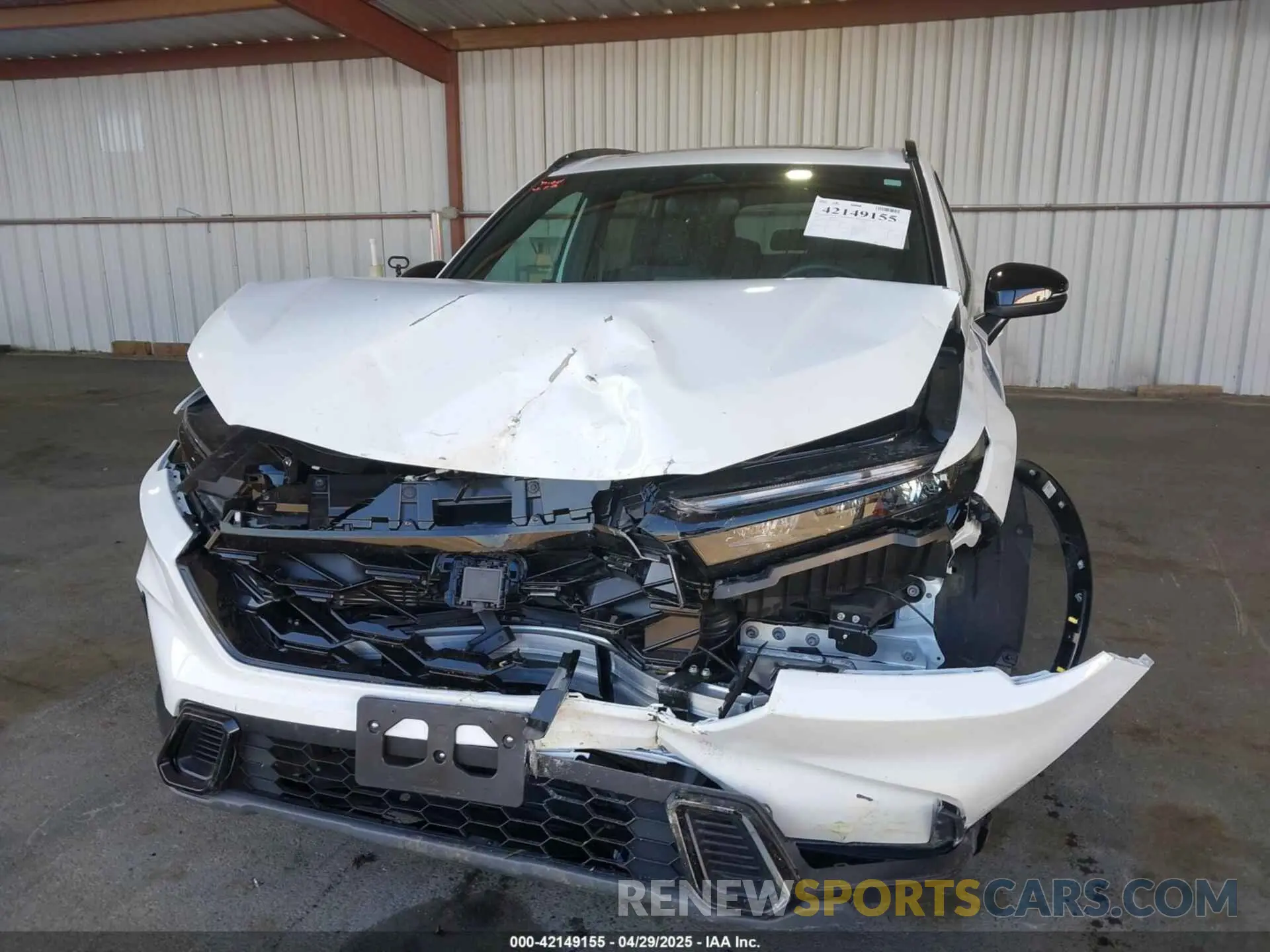 6 Фотография поврежденного автомобиля 7FARS5H57PE005114 HONDA CR-V HYBRID 2023