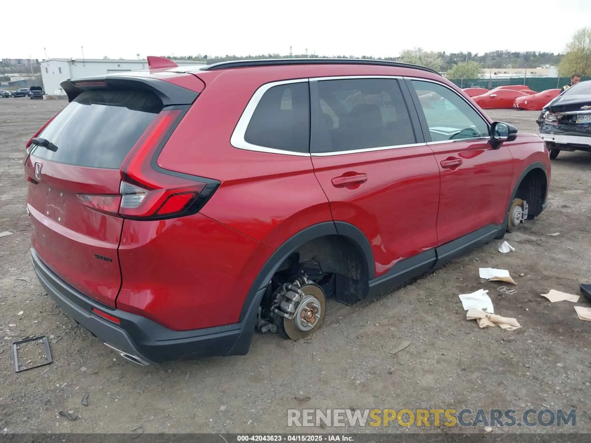 4 Фотография поврежденного автомобиля 7FARS6H50PE041880 HONDA CR-V HYBRID 2023