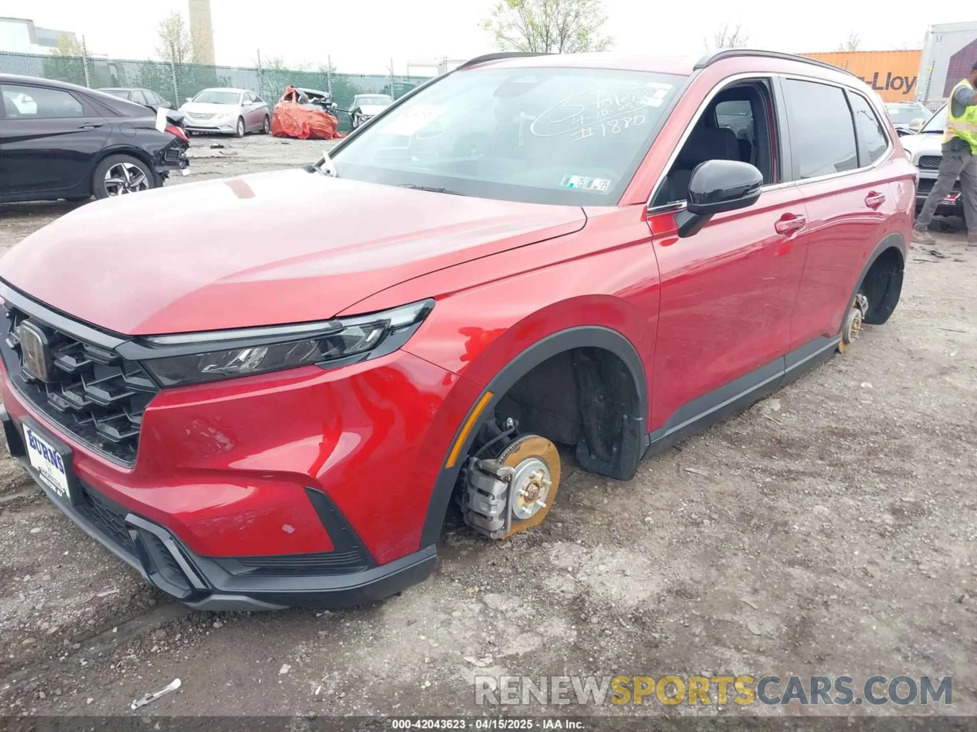 6 Фотография поврежденного автомобиля 7FARS6H50PE041880 HONDA CR-V HYBRID 2023