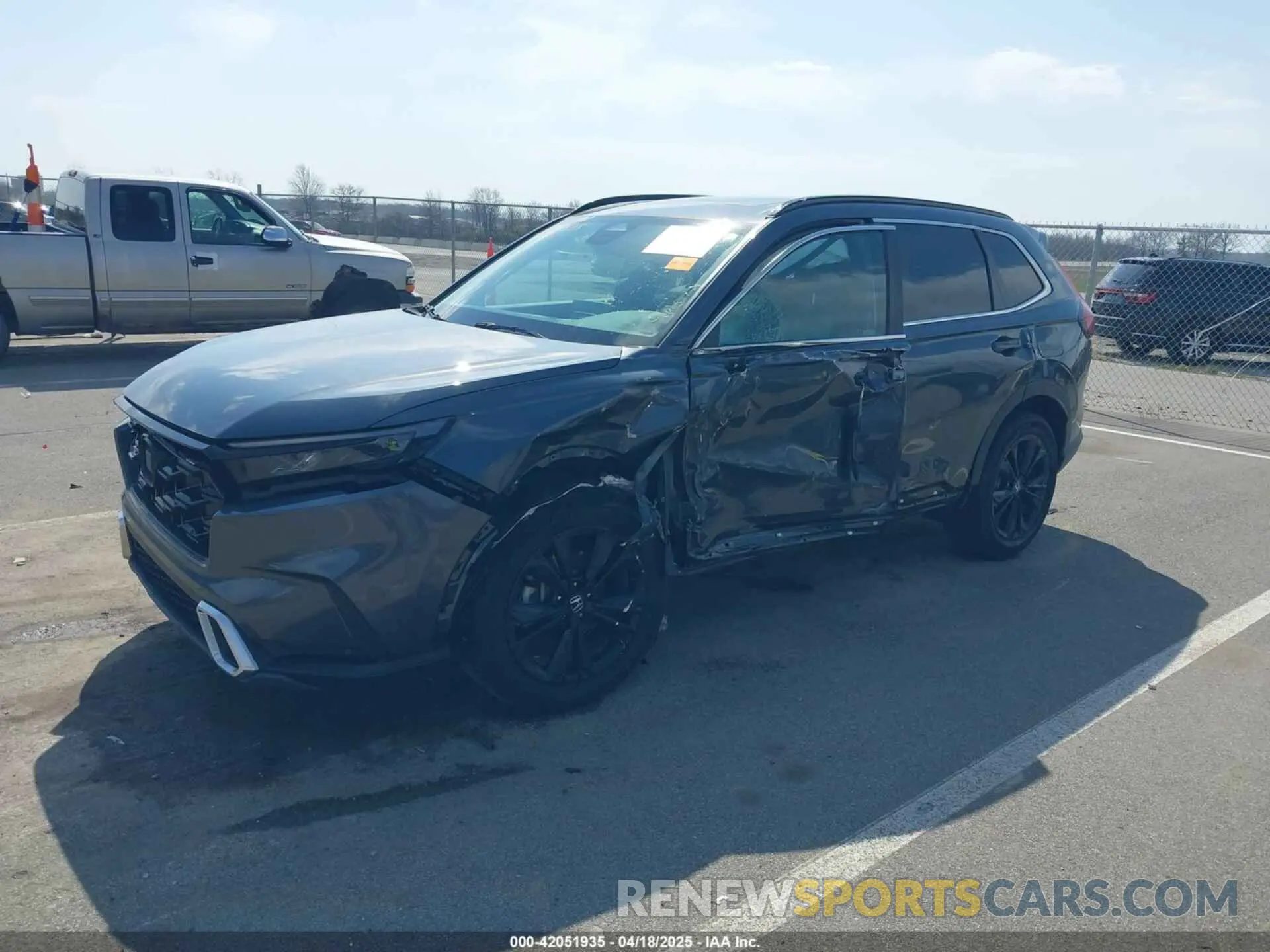 2 Фотография поврежденного автомобиля 7FARS6H93PE006883 HONDA CR-V HYBRID 2023