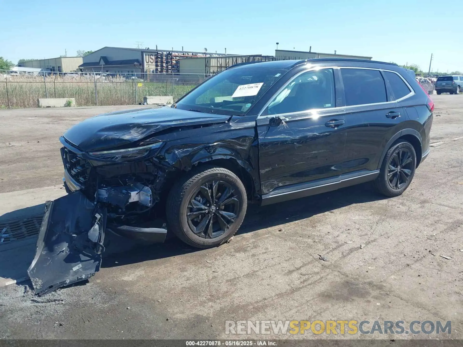 2 Фотография поврежденного автомобиля 7FARS6H96PE036542 HONDA CR-V HYBRID 2023