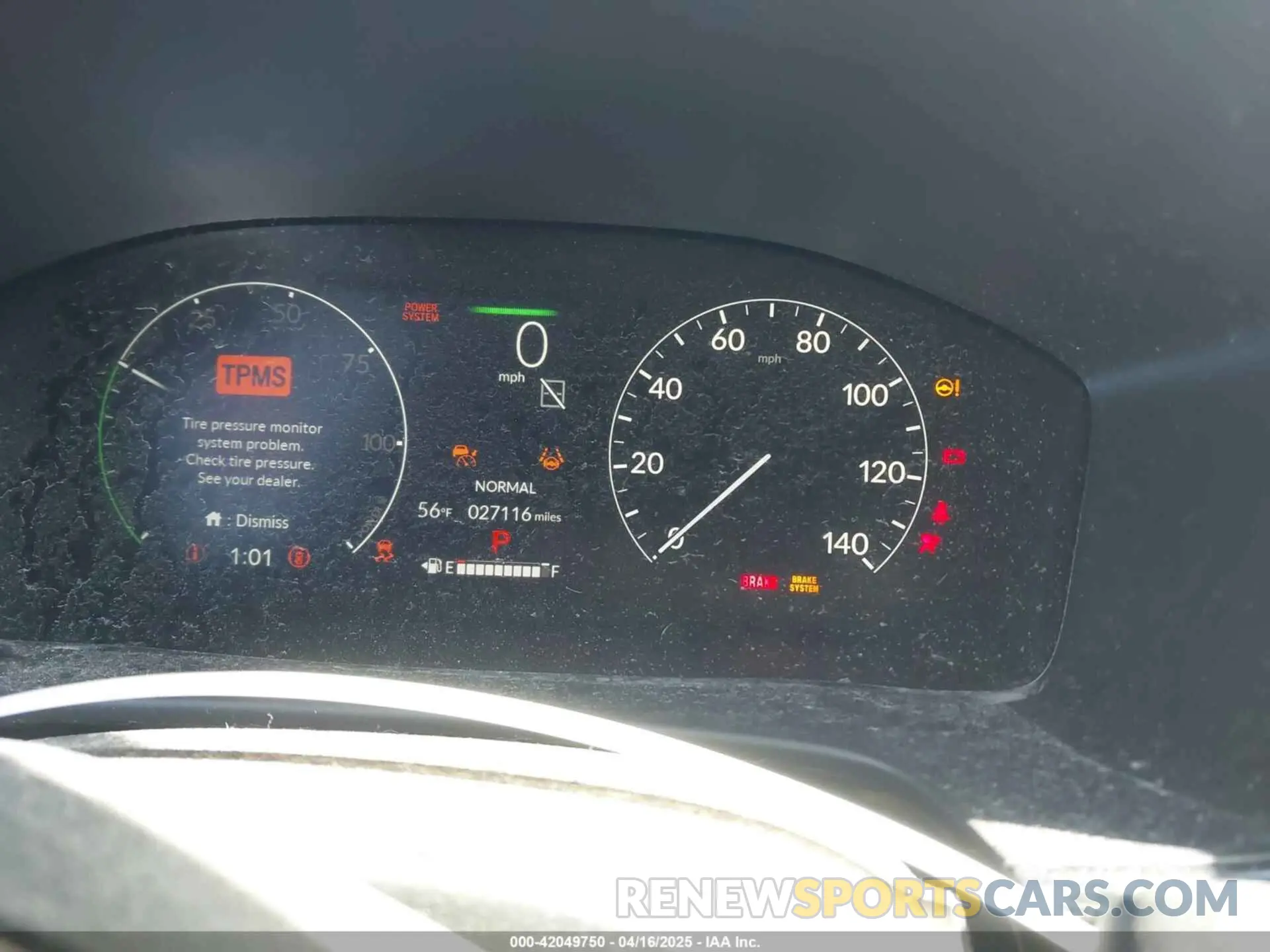 7 Photograph of a damaged car 7FARS6H96PE036623 HONDA CR-V HYBRID 2023