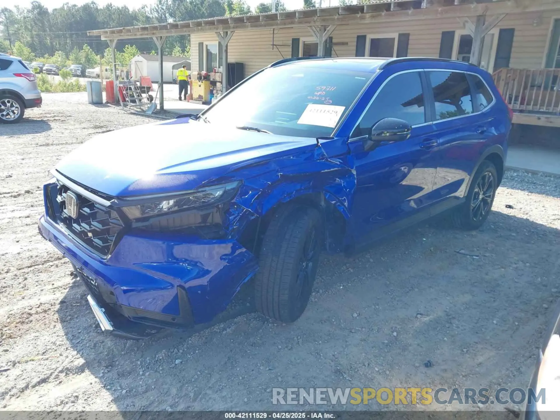 2 Photograph of a damaged car 7FARS6H9XPE037158 HONDA CR-V HYBRID 2023