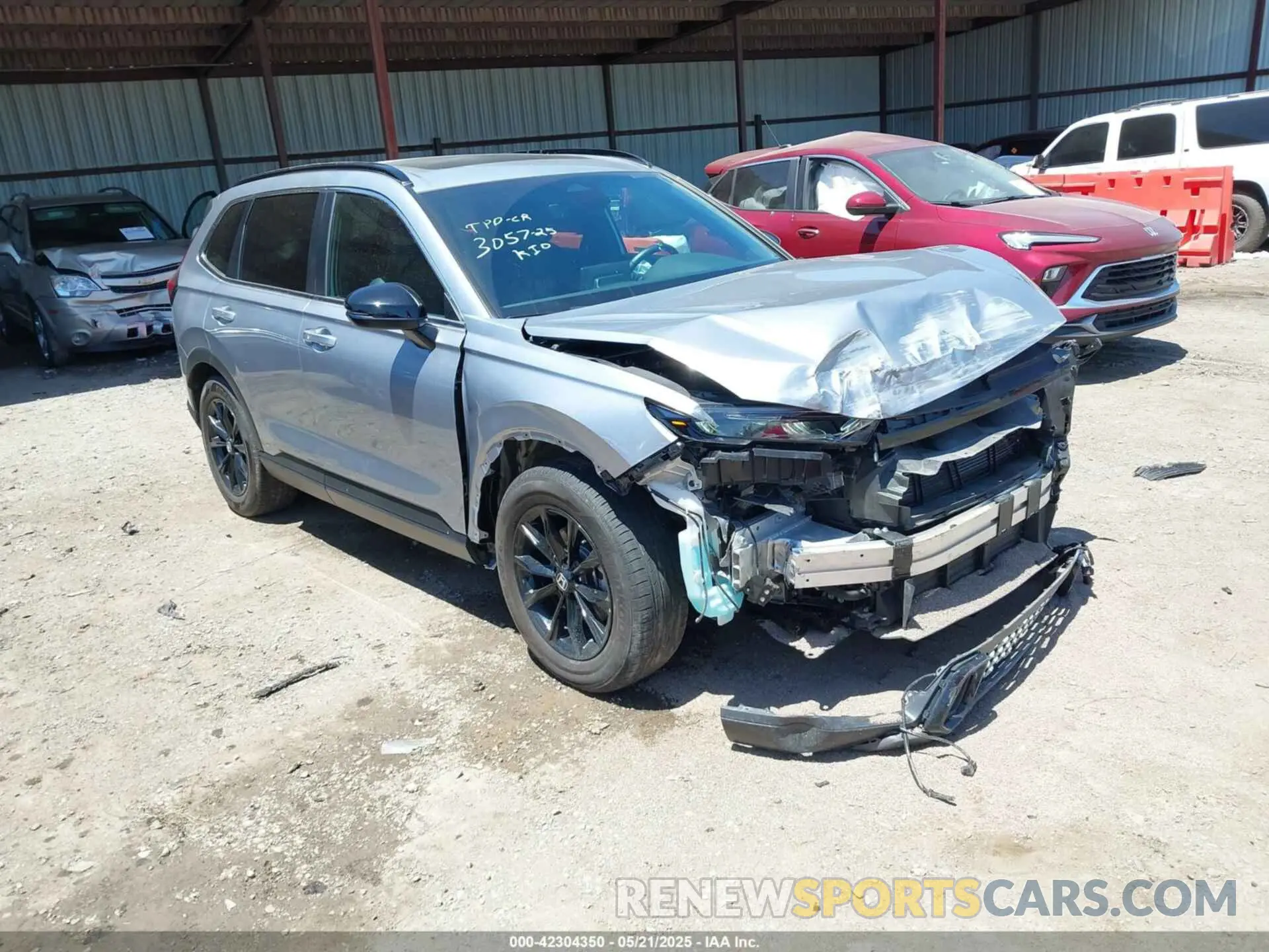 1 Photograph of a damaged car 5J6RS5H8XRL005849 HONDA CR-V HYBRID 2024